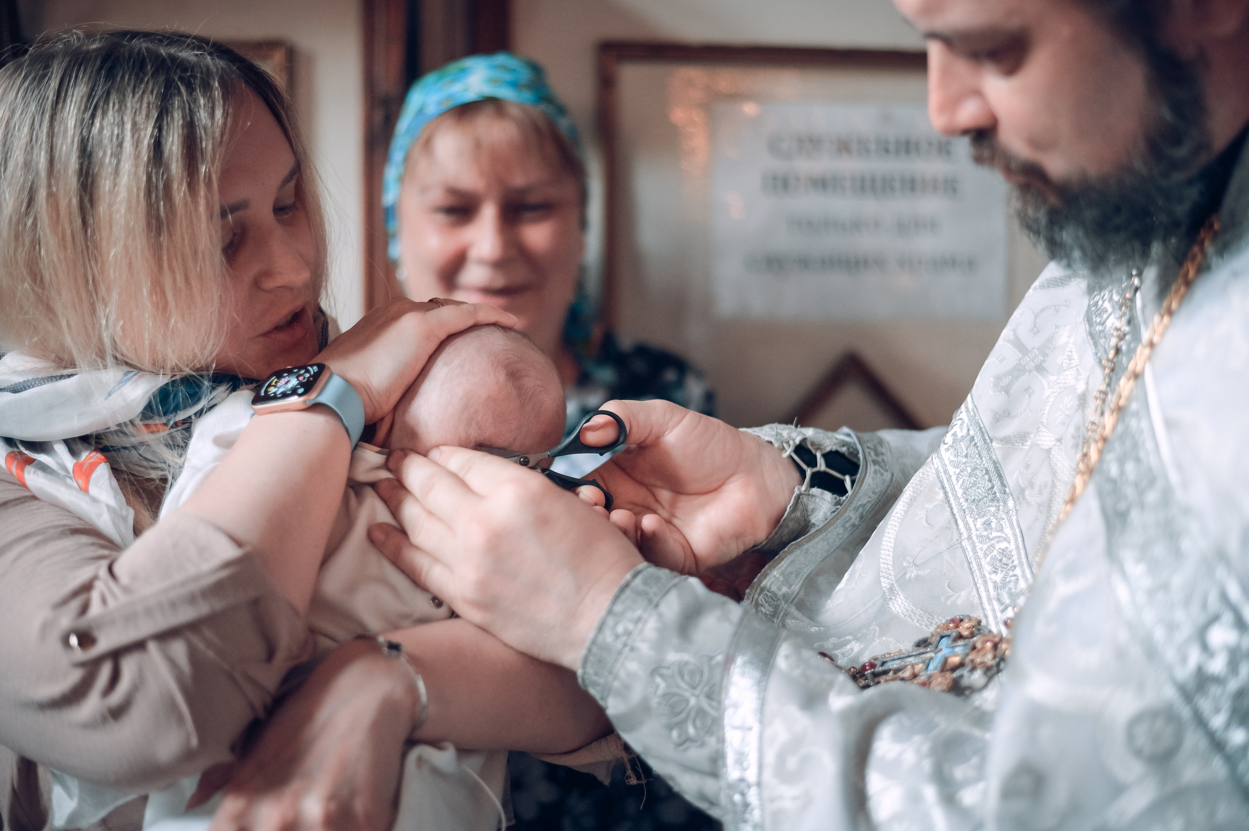 Крещение. Детский и семейный фотограф Ирина Баранова