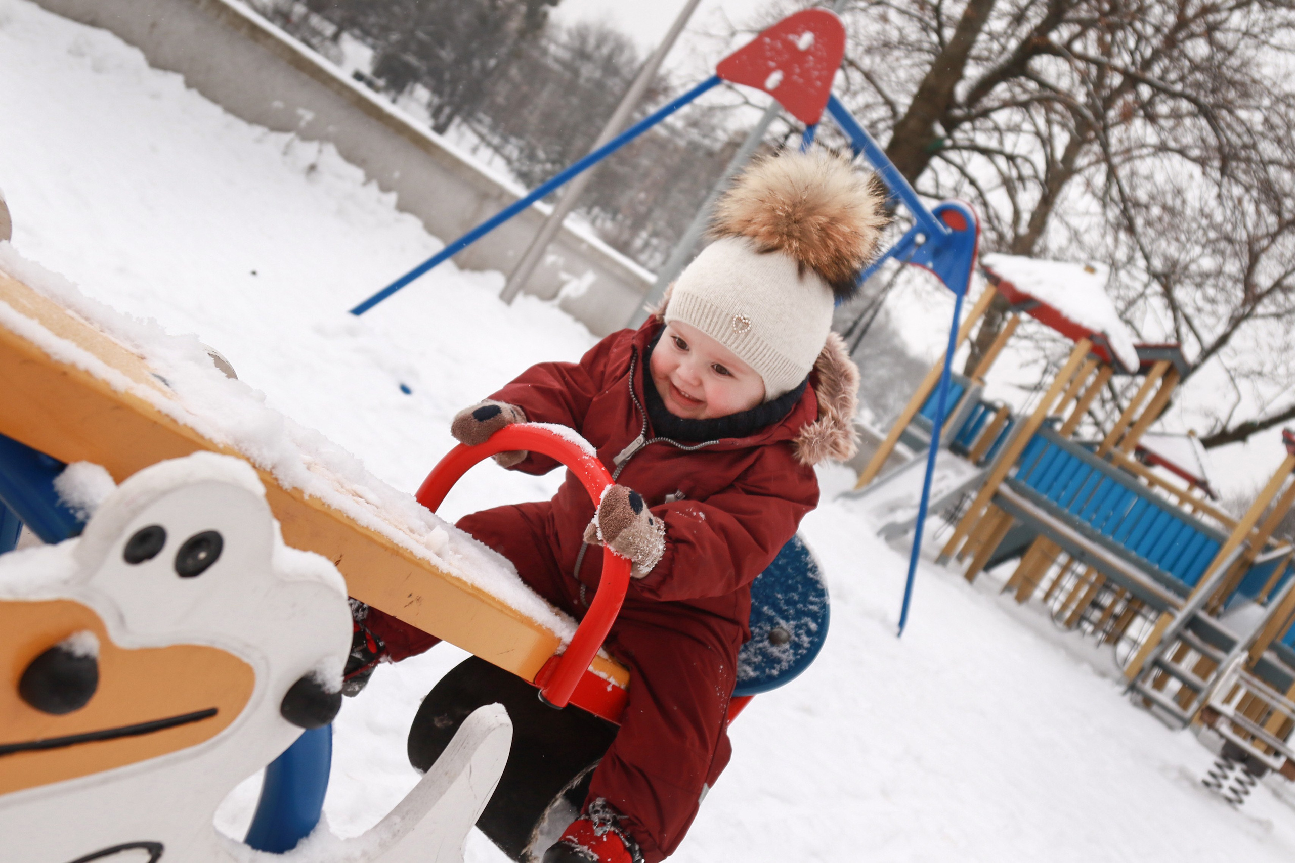 Красотки на снежной прогулке. Фотограф Зеленоградск Лиана Сопина