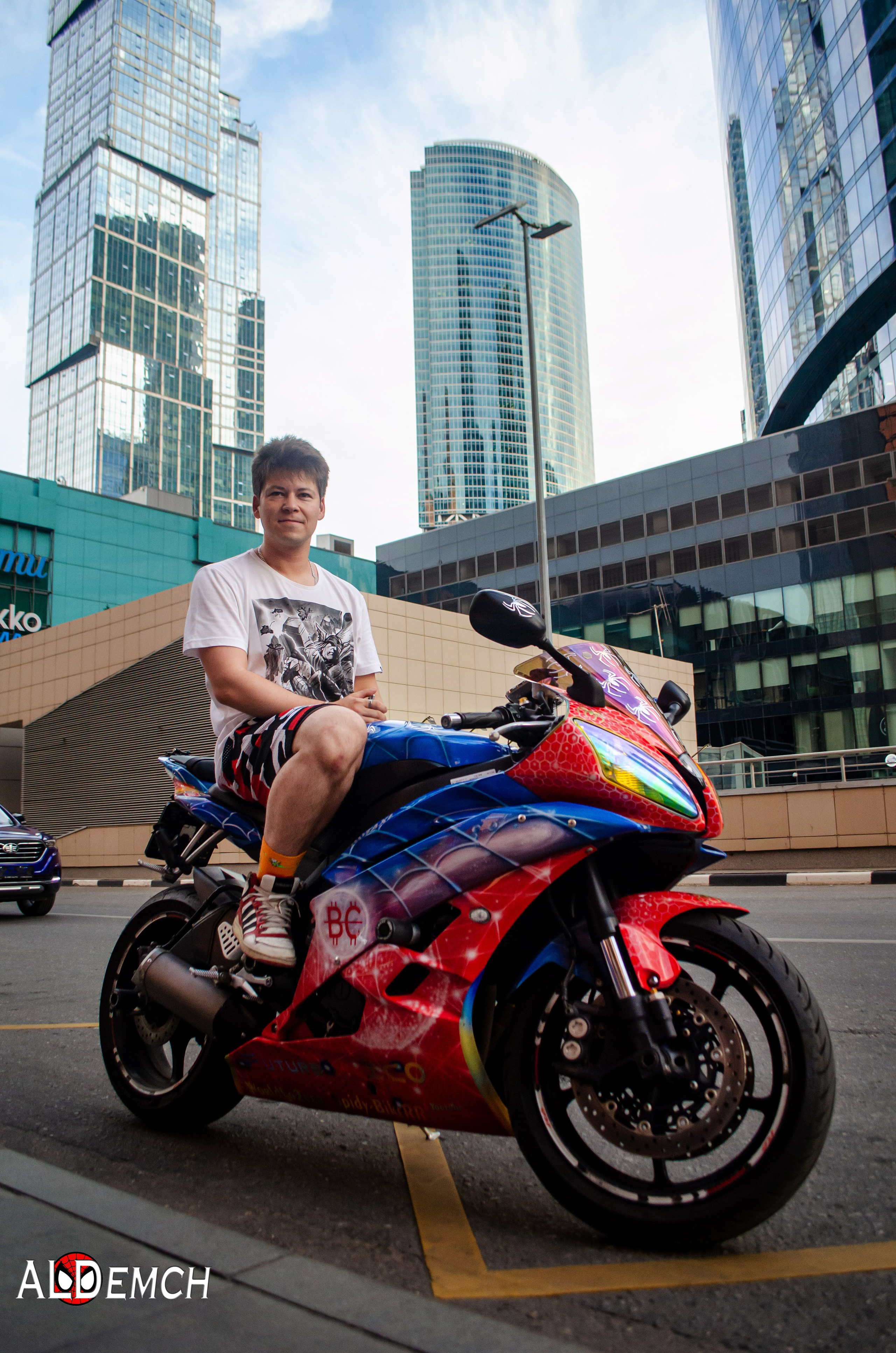 Фотосессия на Дне рождения Человека-Паука в Москве