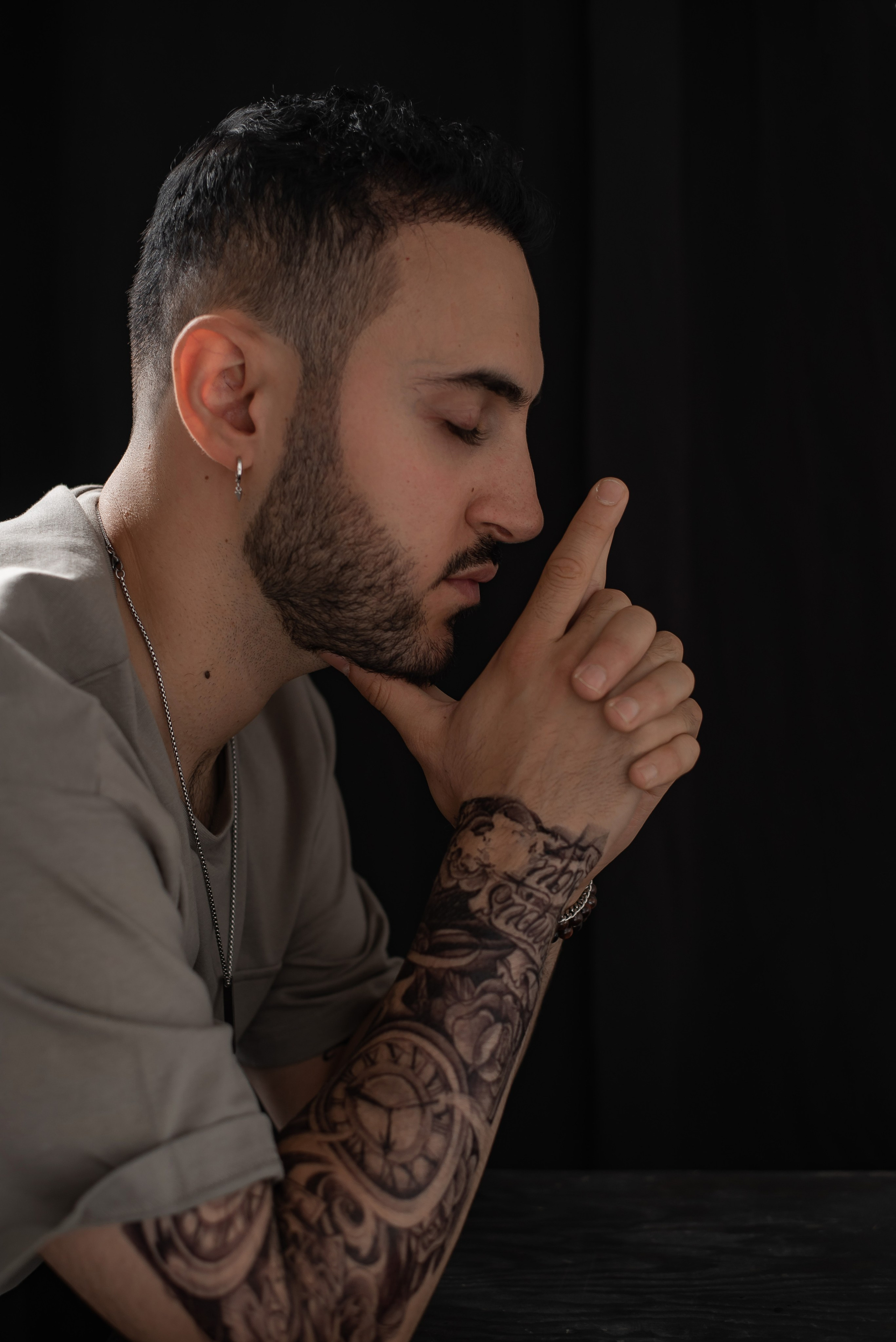 Мужской портрет. Контент фотограф в Москве Лихачева Ксения