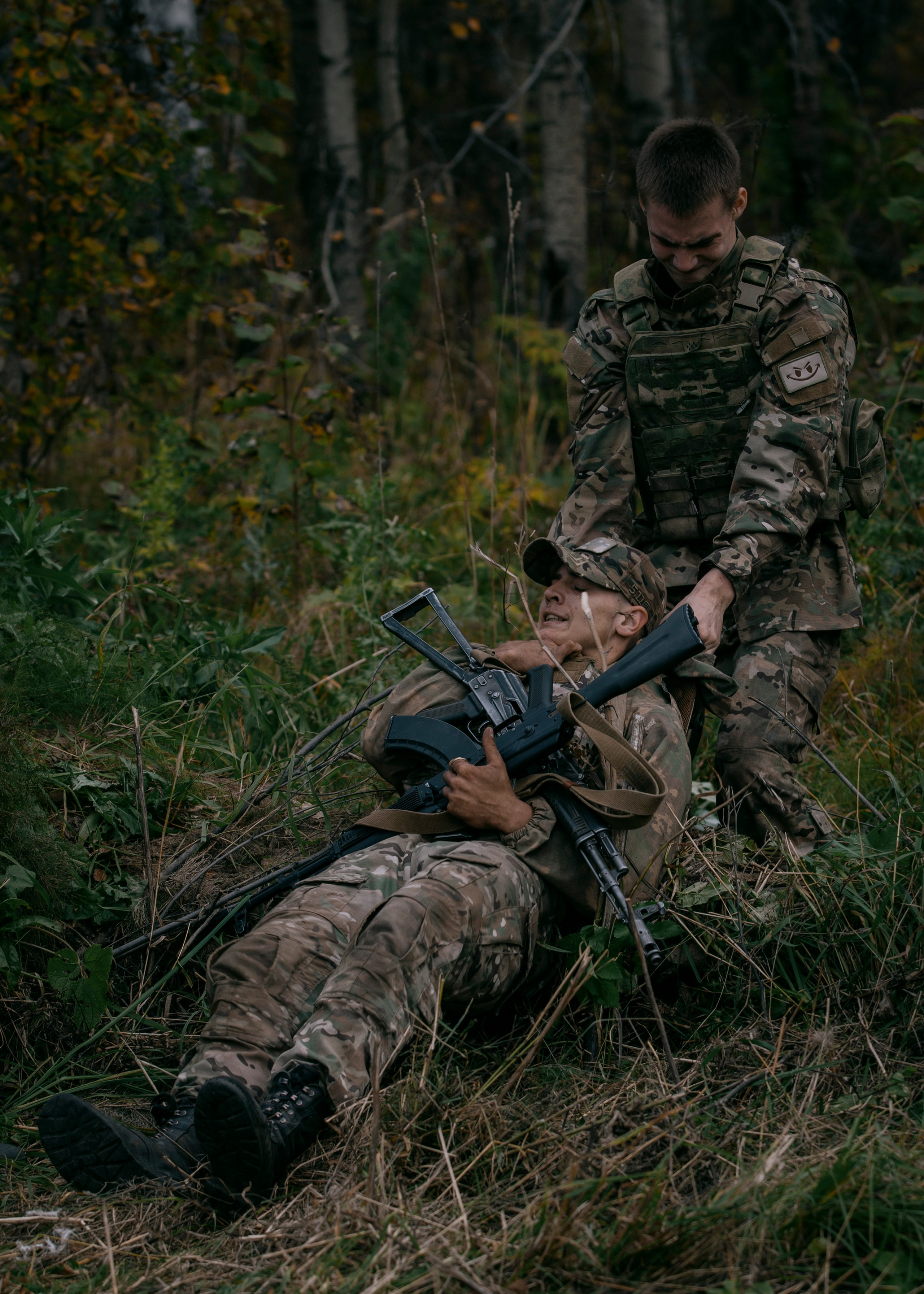 Квалификационные испытания. Сдача на шеврон «Боевая Единица». Портретный фотограф в Москве Дарья Цезария