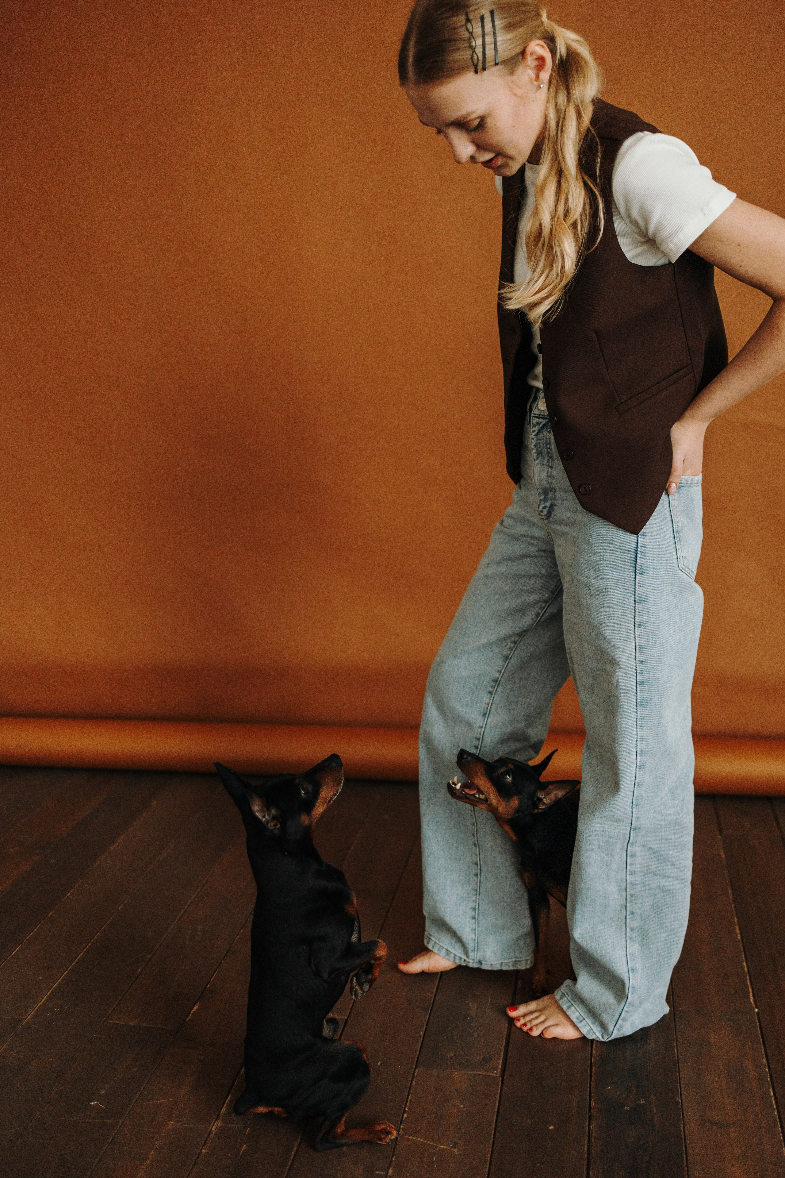 Катя и ее мальчики. Фотограф — Анималист | Санкт-Петербург