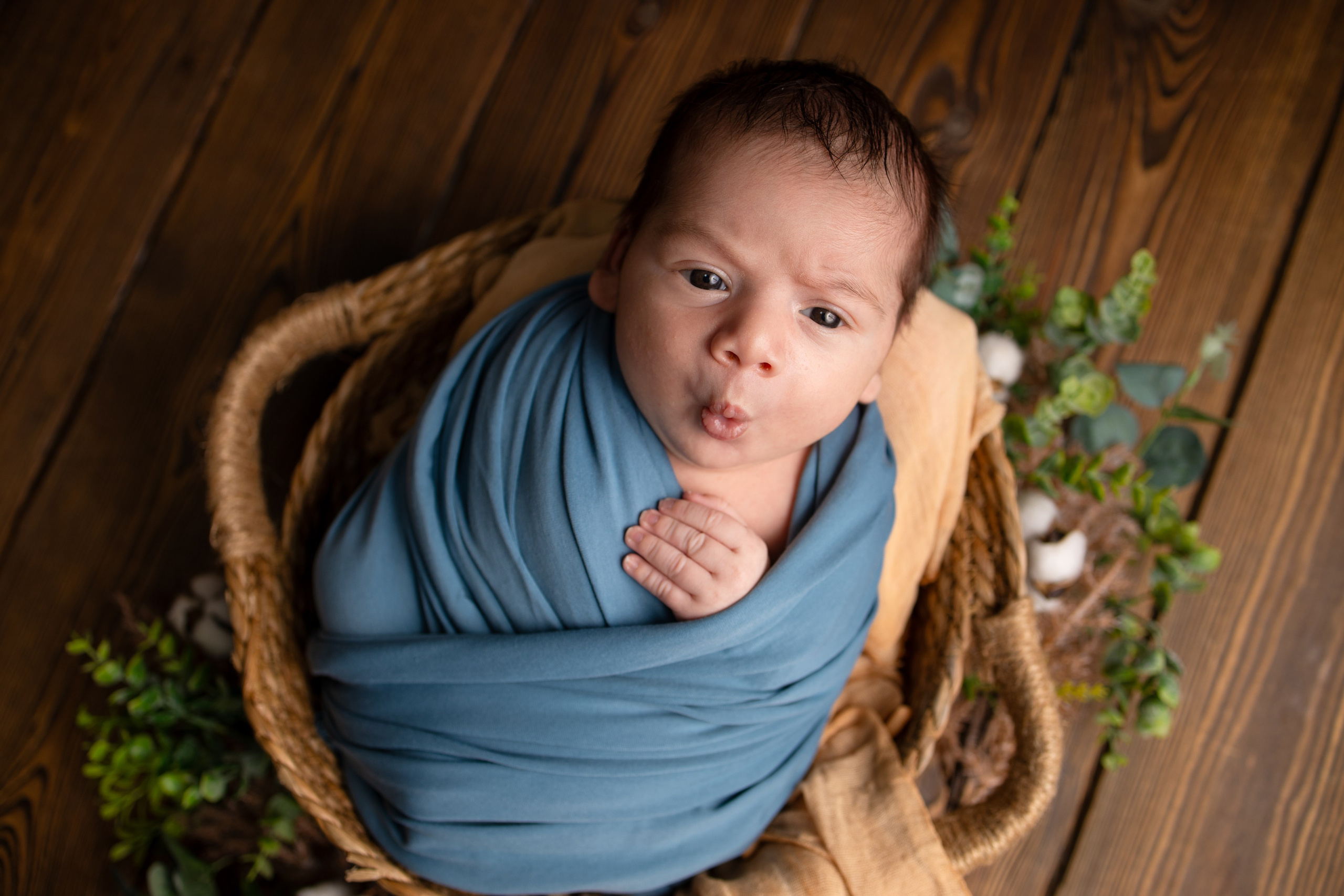 Ньюборн съёмка в студии. Семейный и Детский фотограф в Краснодаре Дарья Насаченко