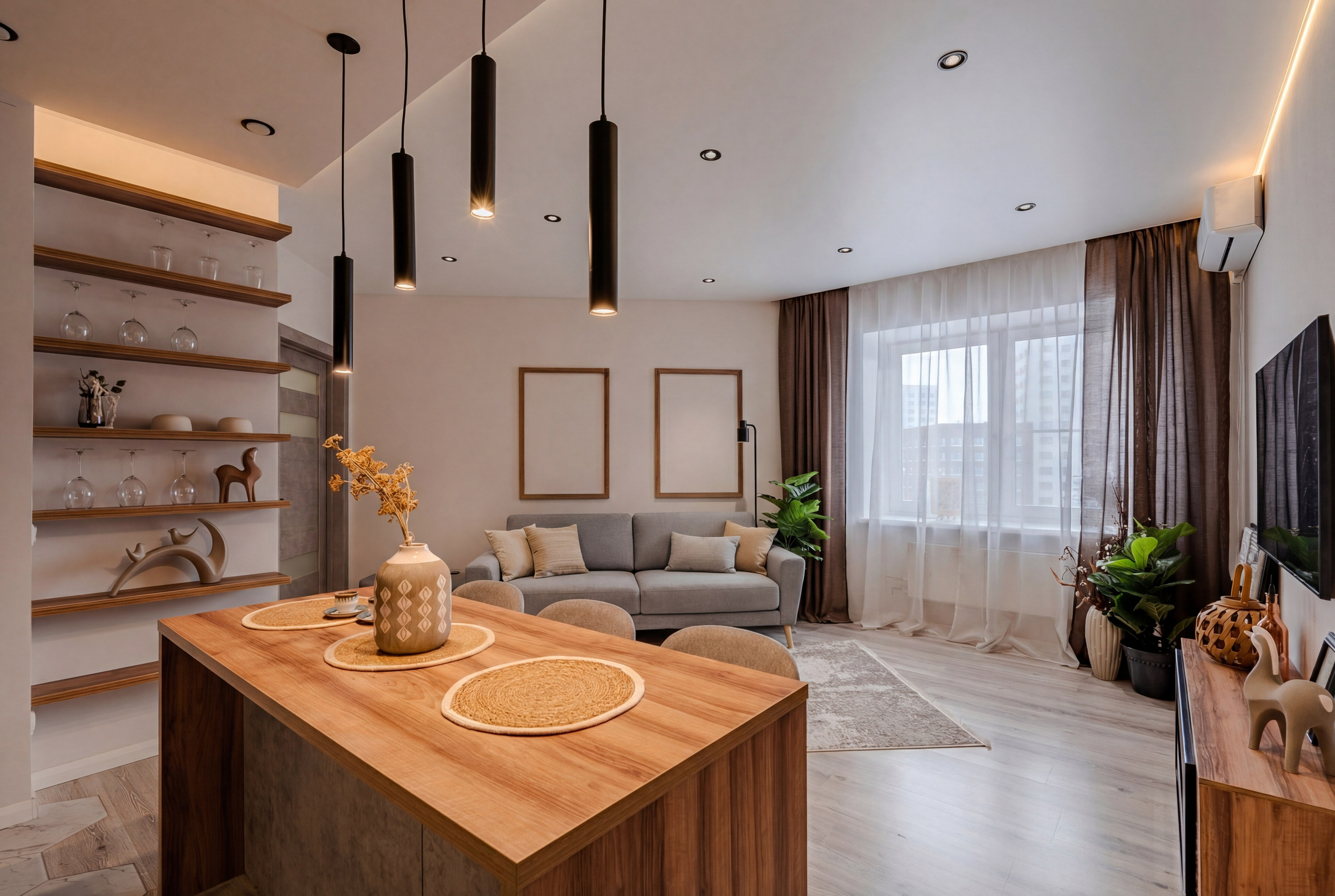 Тёплый минимализм на Гастелло. Артур Каримов — Интерьерный фотограф в Екатеринбурге