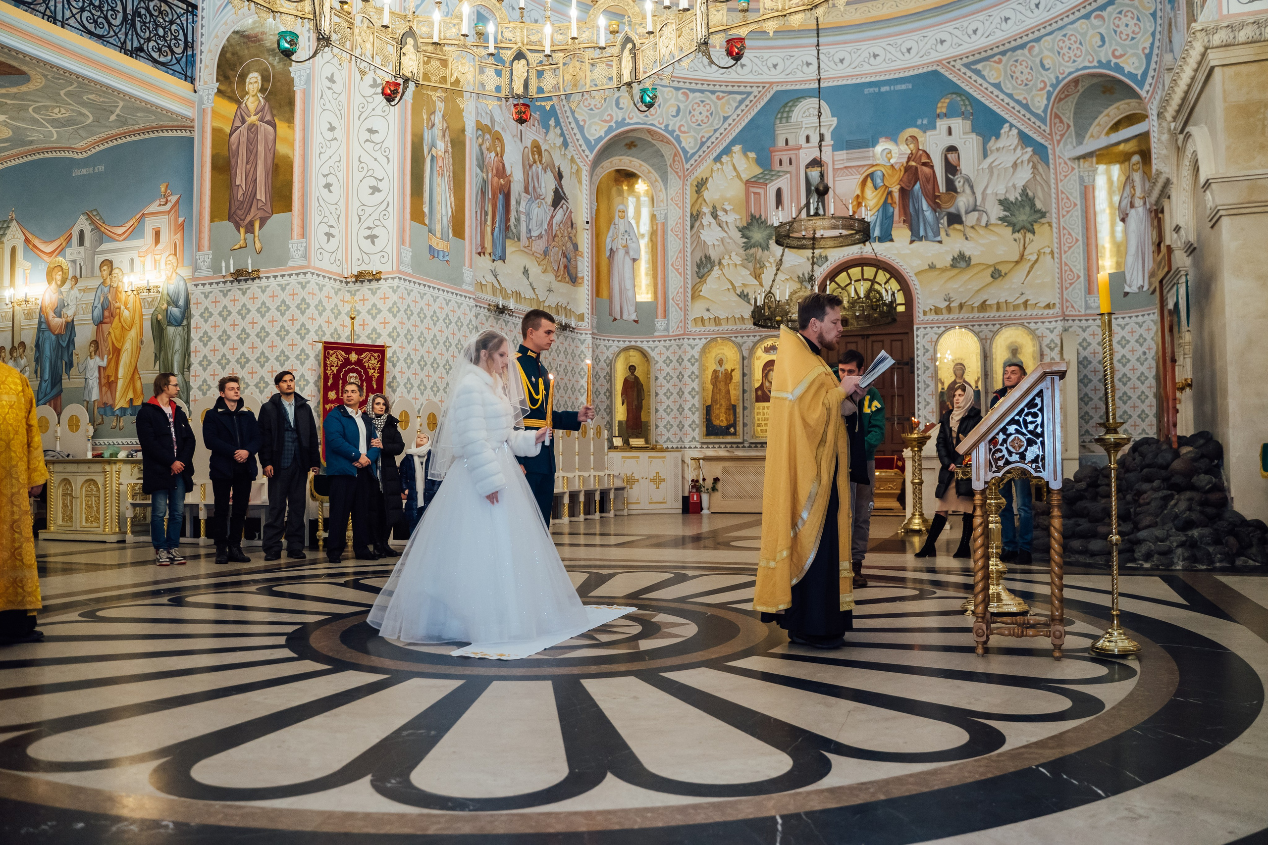 Венчание Вячеслав и Виктория. Свадебный фотограф в Коломне, Воскресенске, Егорьевске Владимир Петров