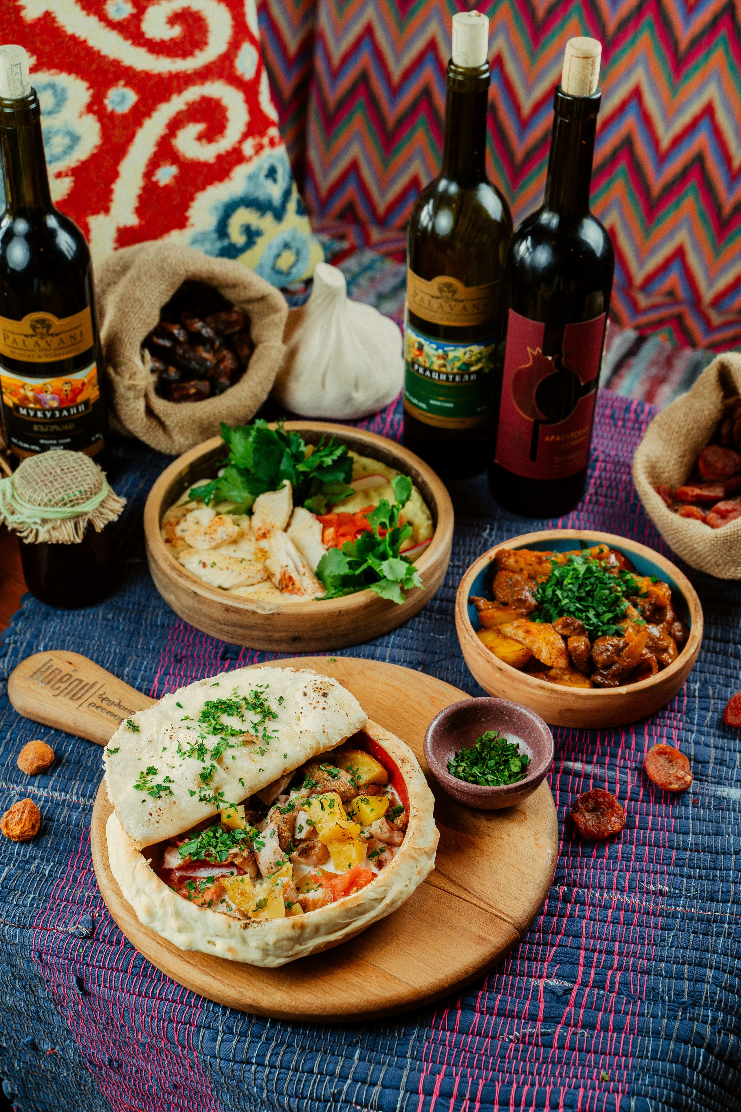 Меню для ресторана Квели. Фотограф Никита Анкудинов. Москва — Чебоксары — Казань