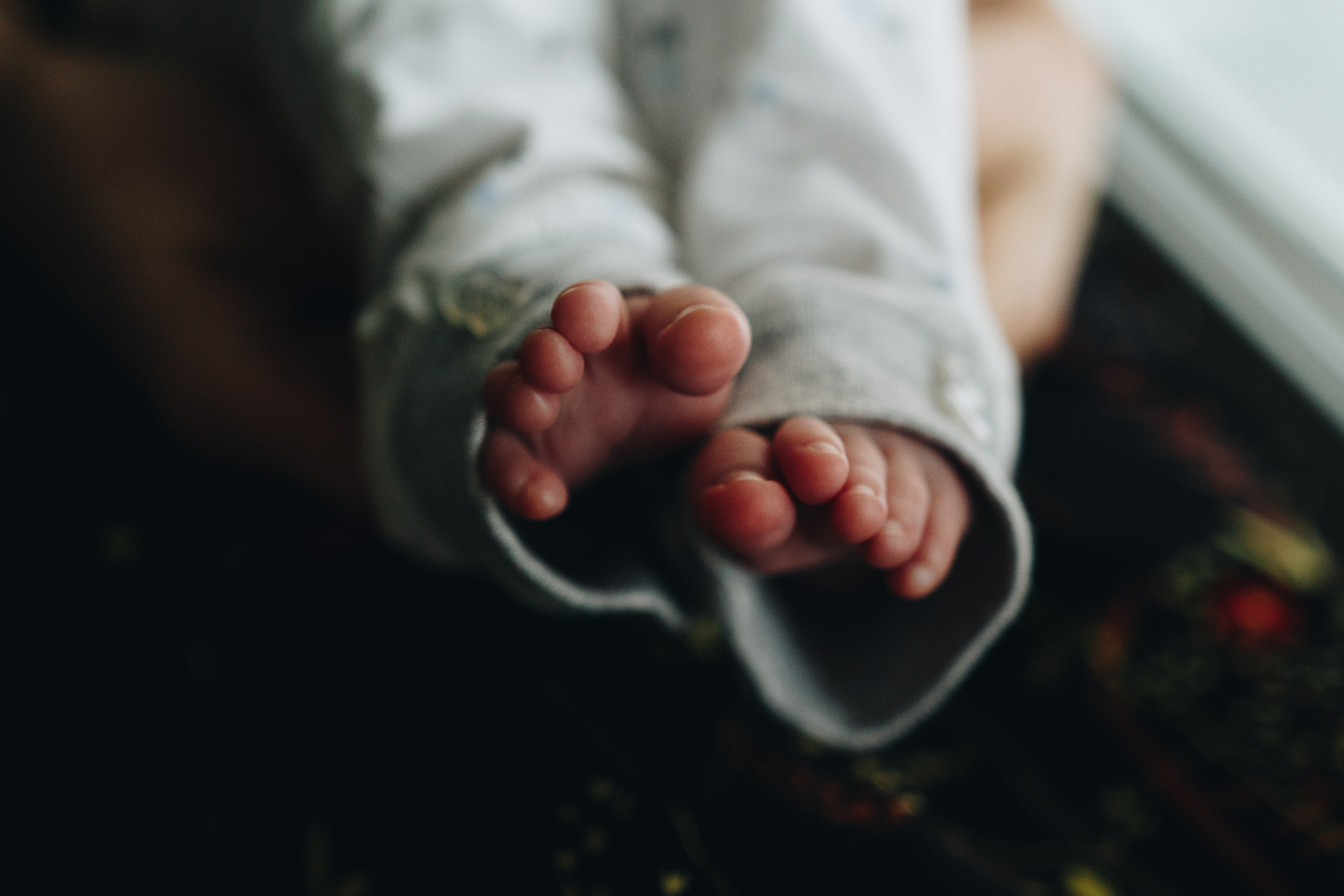 Домашняя фотосессия с новорожденным. Фотограф Лебедева Наталья