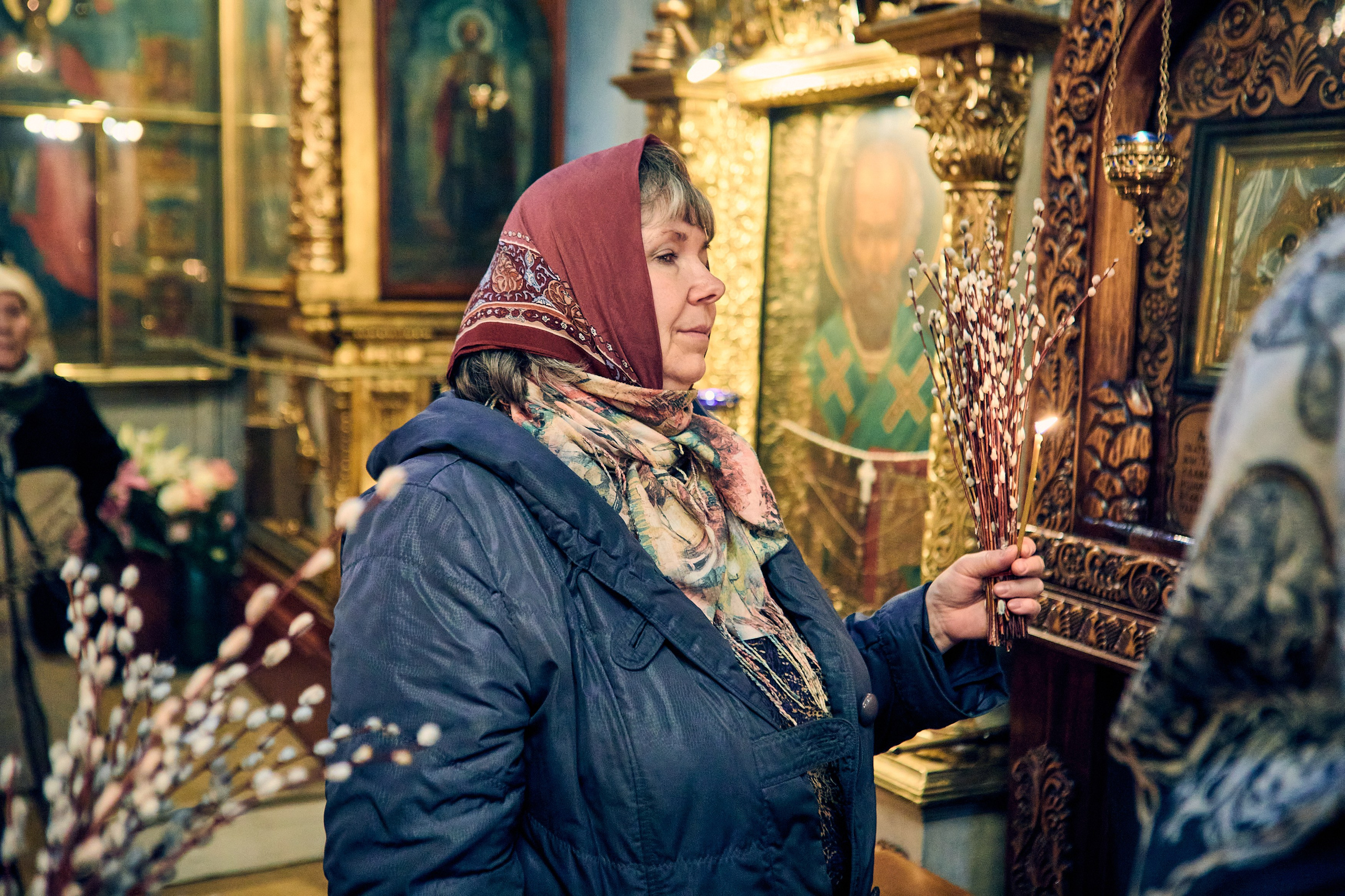 ВСЕНОЩНАЯ НА ВЕРБНОЕ ВОСКРЕСЕНИЕ. DMITRY MOISEENKO — фотограф, художник, топ-стилист