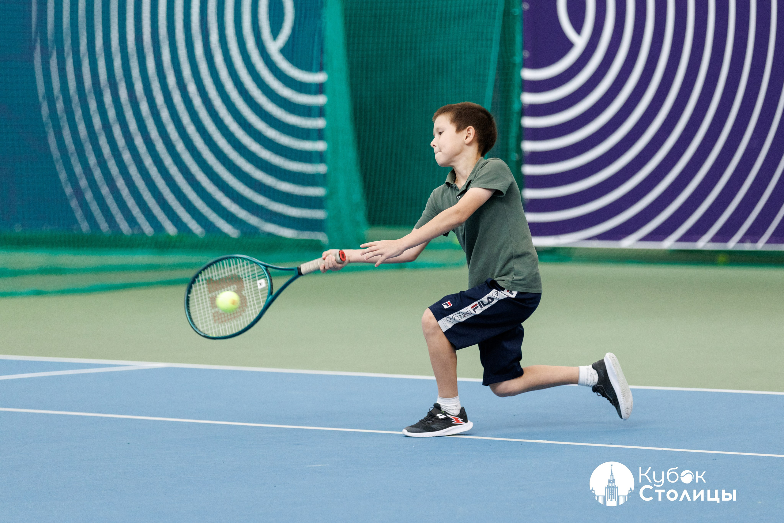 Кубок столицы, Лужники / Фото с детского турнира по теннису ALT 10s. Спортивный фотограф Алексей Соломин
