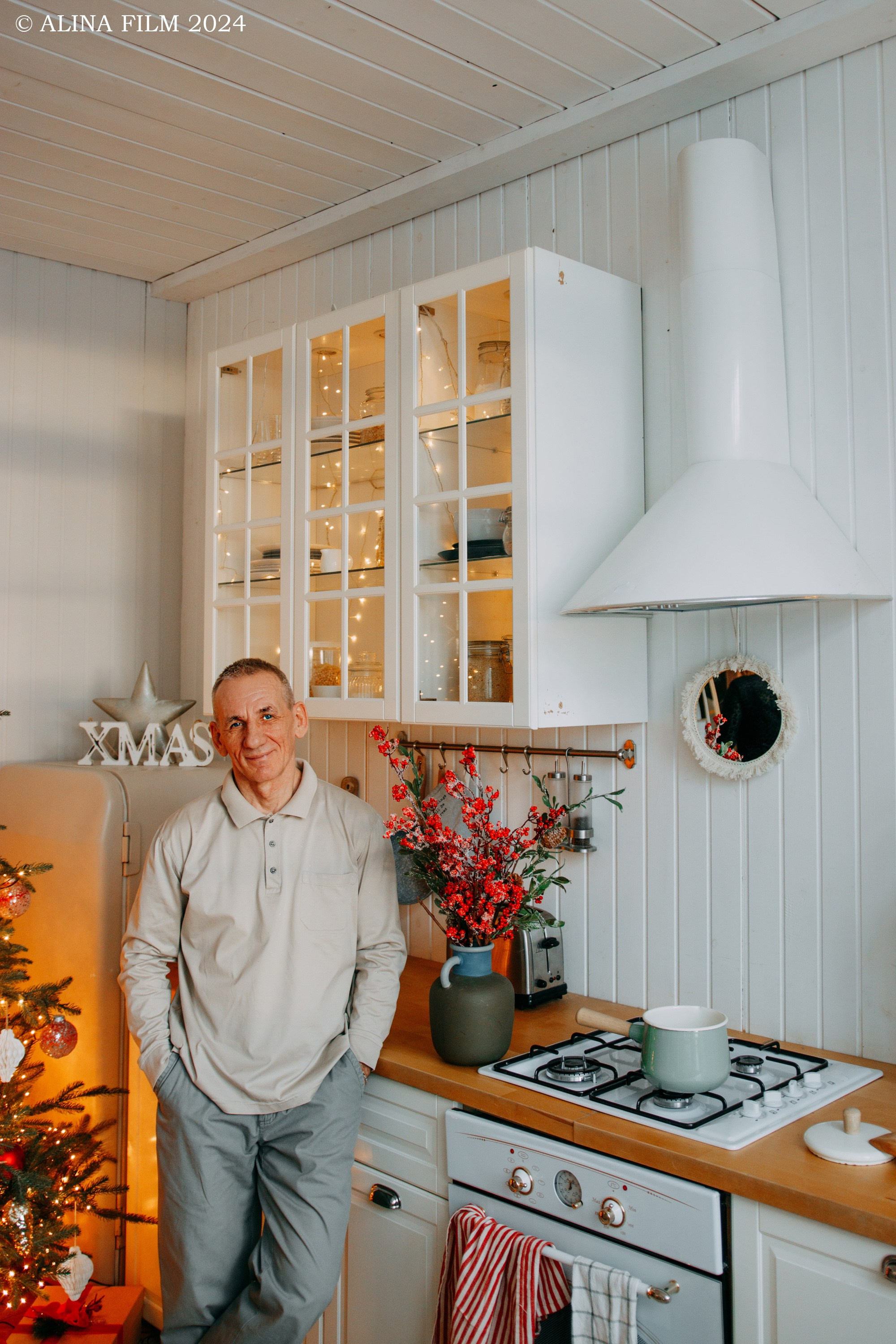 Новогодняя семейная фотосессия. Фотограф в Санкт-Петербурге Alina Film