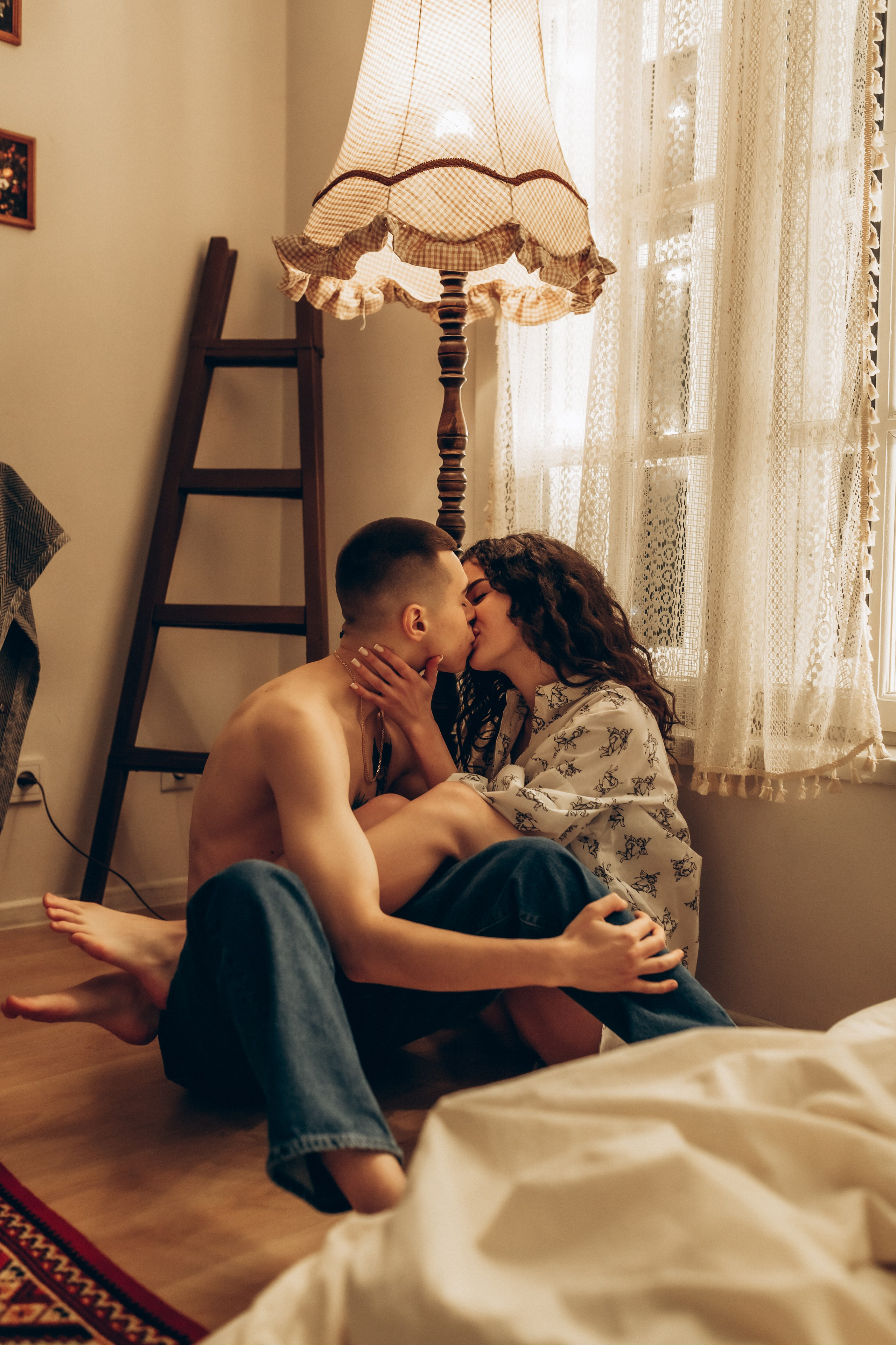 LoveStory Никита и Лиза в студии. Фотограф Санкт-Петербург Князева Елизавета