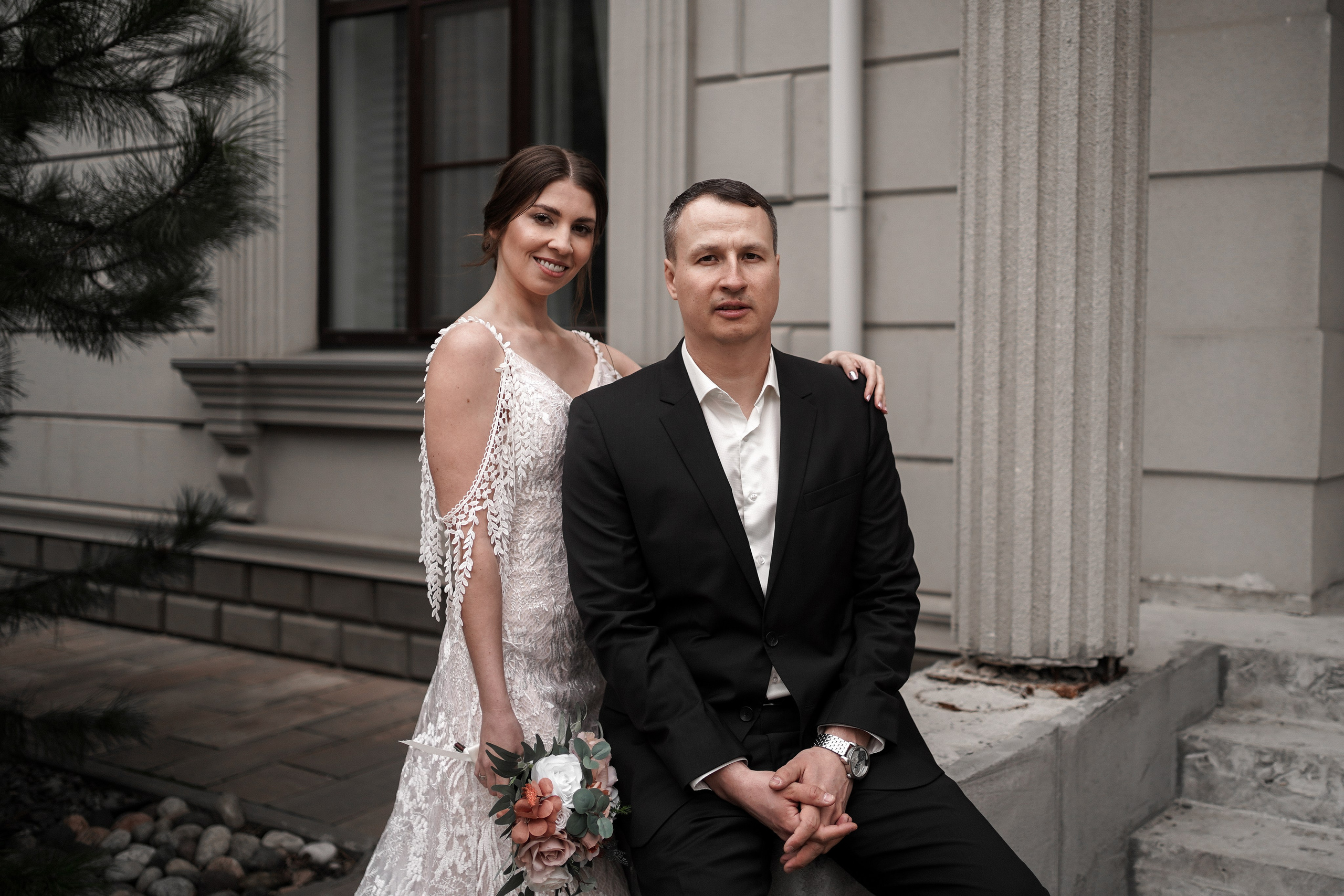 Свадебная фотосессия в Графском парке. Ростов-на-Дону. Свадебный фотограф в Ростове-на-Дону. Таинство Крещения и Венчания, семейные фотосессии. Алёна Чёботова