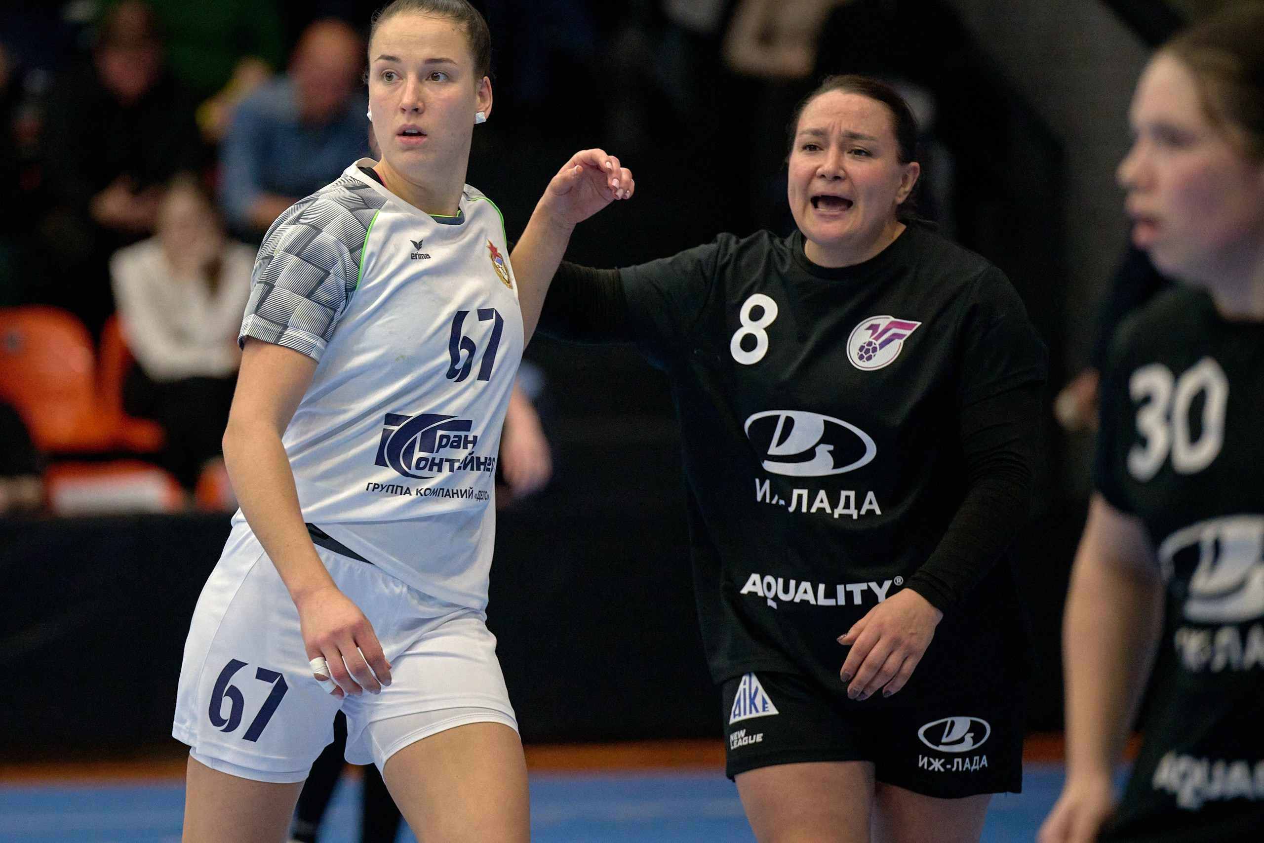 Гандбол. OLIMPBET Суперлига. «Университет» — «ЦСКА». Спортивный репортажный фотограф в Ижевске Сергей Мерзляков