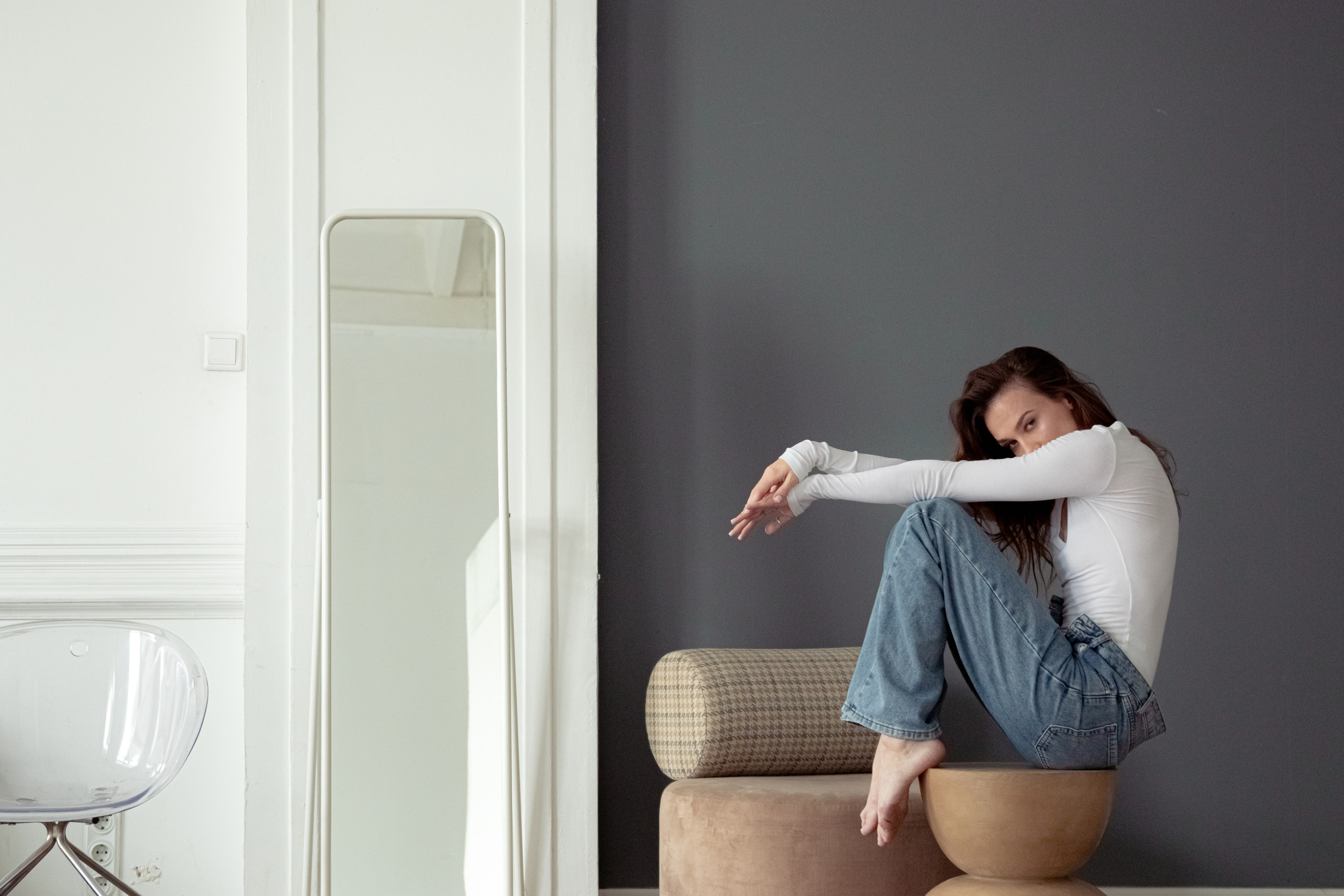 Фотокарточки с воркшопа на котором Анхен показывала мастерство позиров. Портретный и пейзажный фотограф Никита Павлов