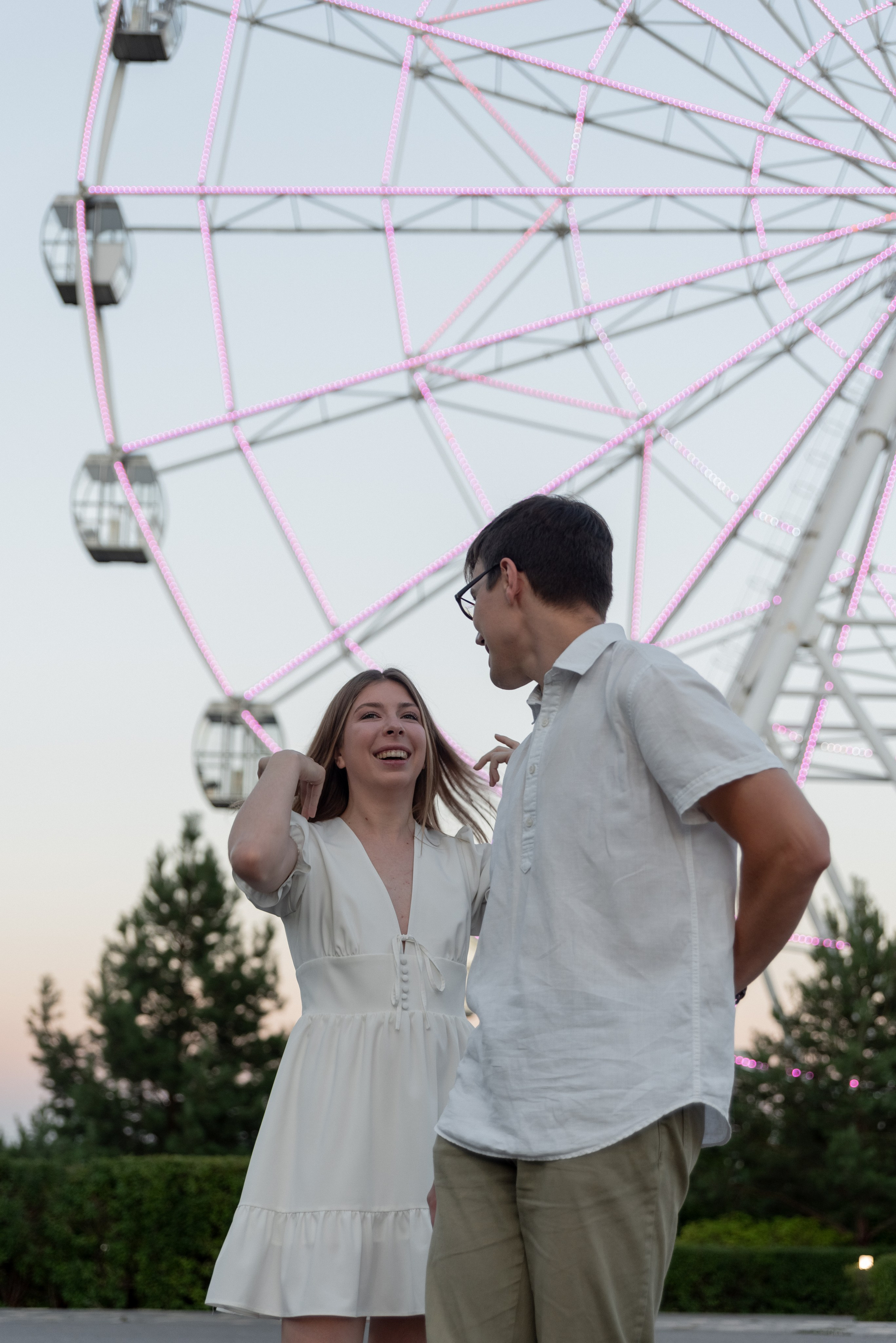 Love Story карусель. Аня и Никита. Фотограф Алеся Груздо Волгоград