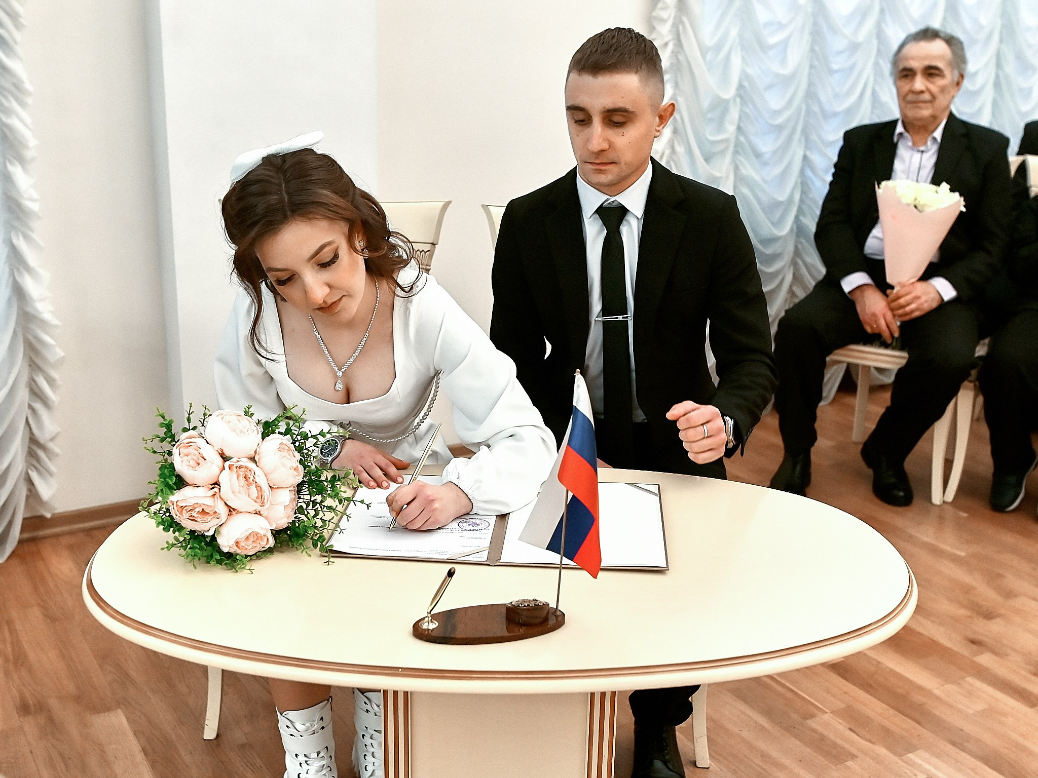 Дмитрий и Алёна. Свадебный фотограф в Санкт-Петербурге Славин Денис