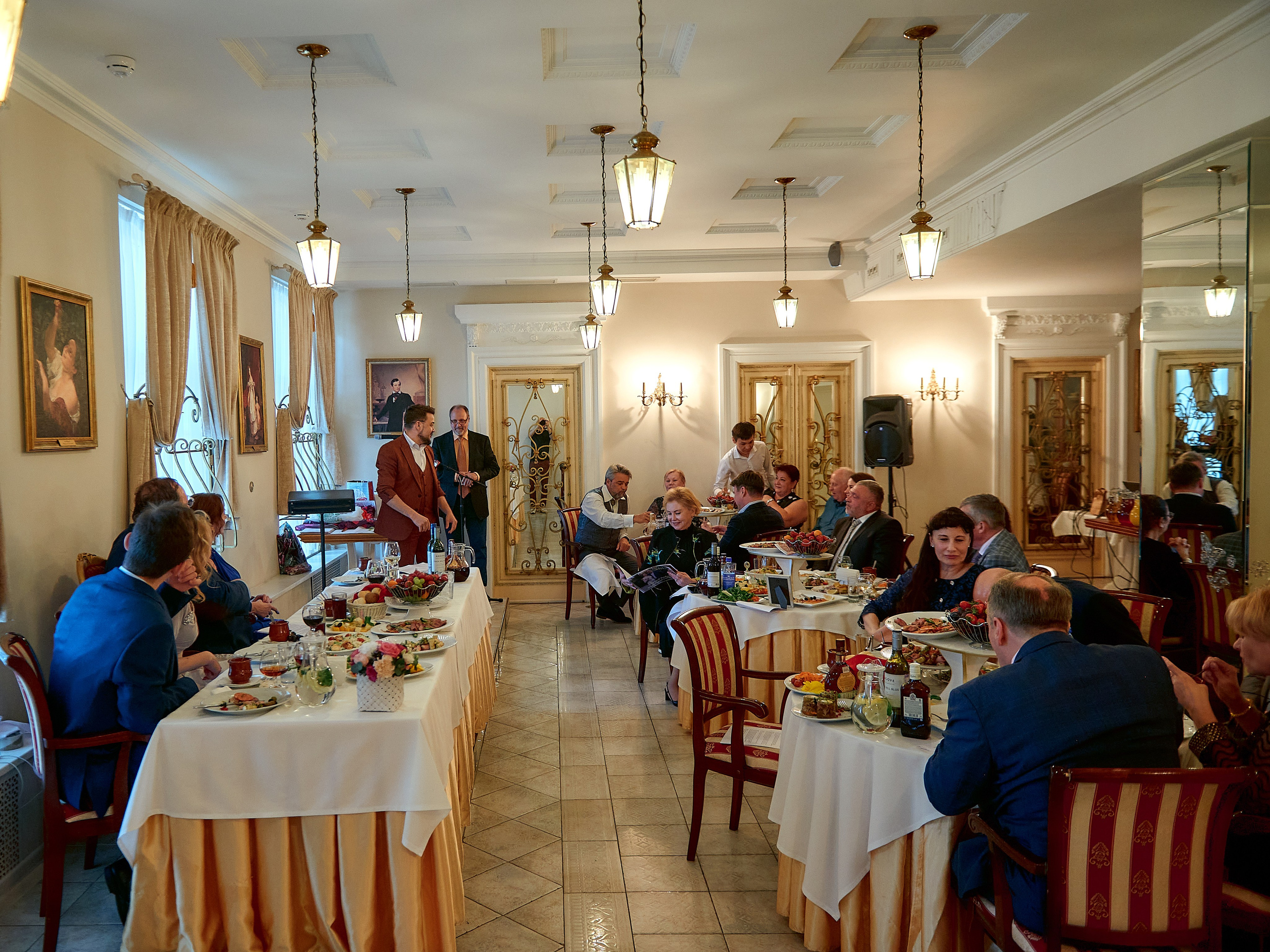 Юбилей Алексея в «Особняке Брюллова». Свадебный фотограф в Санкт-Петербурге Славин Денис