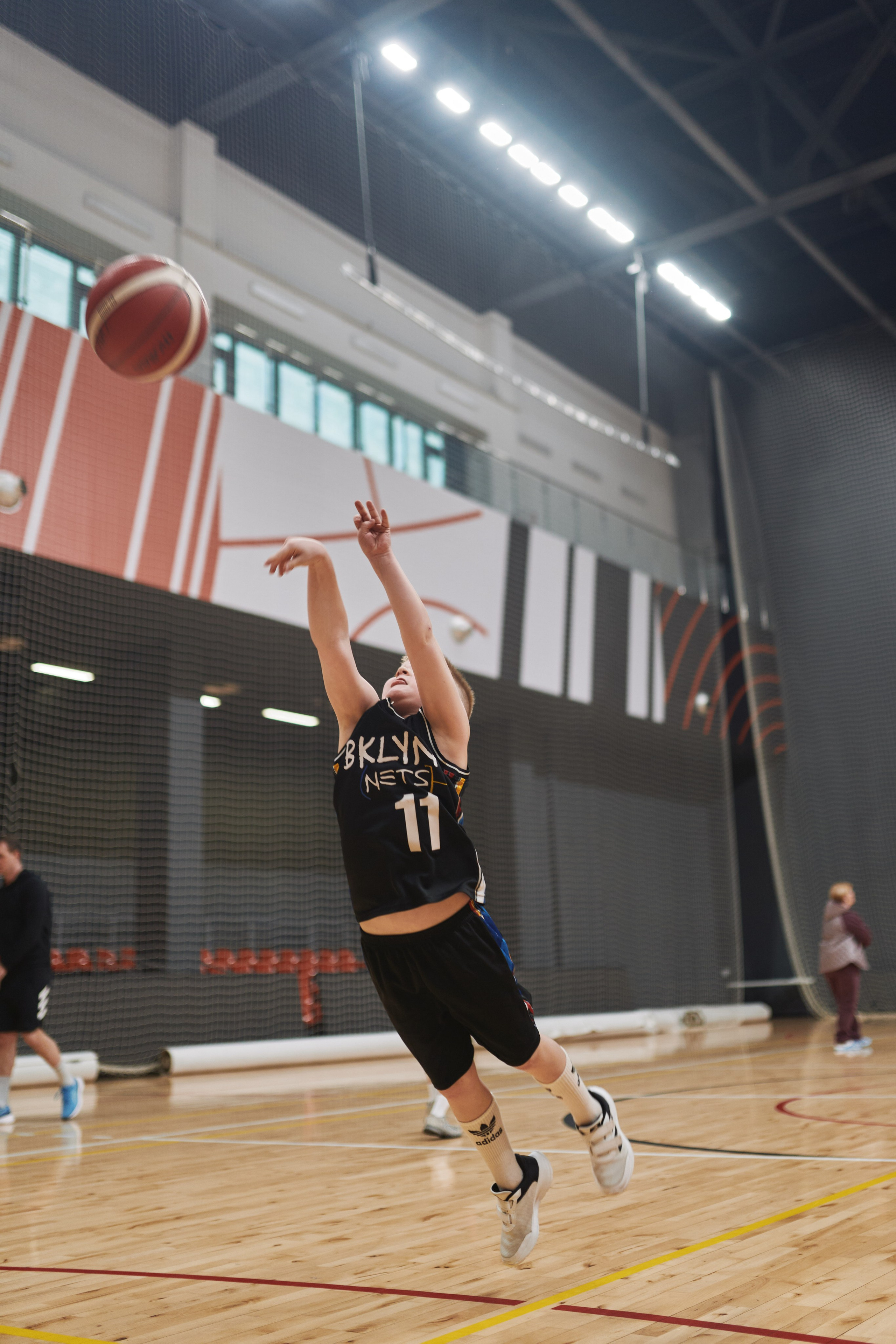 Новогодний баскетбол 2025. Детская лига. Евгений Бреча. Коммерческий и бэкстейдж фотограф в Москве