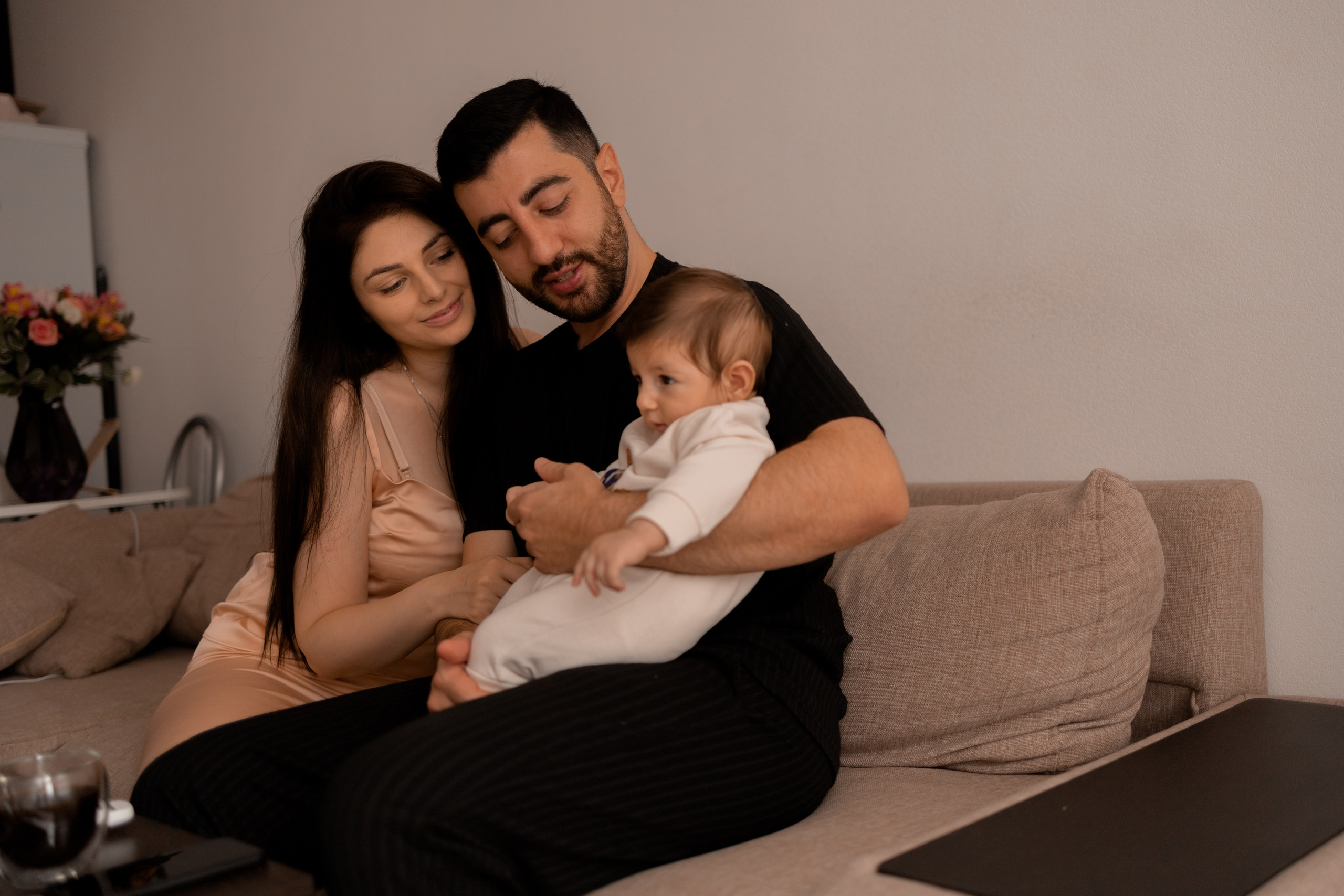 Артур, Лика, Давид. Фотограф беременности и материнства в Москве Мария Менендес-Гонсалес