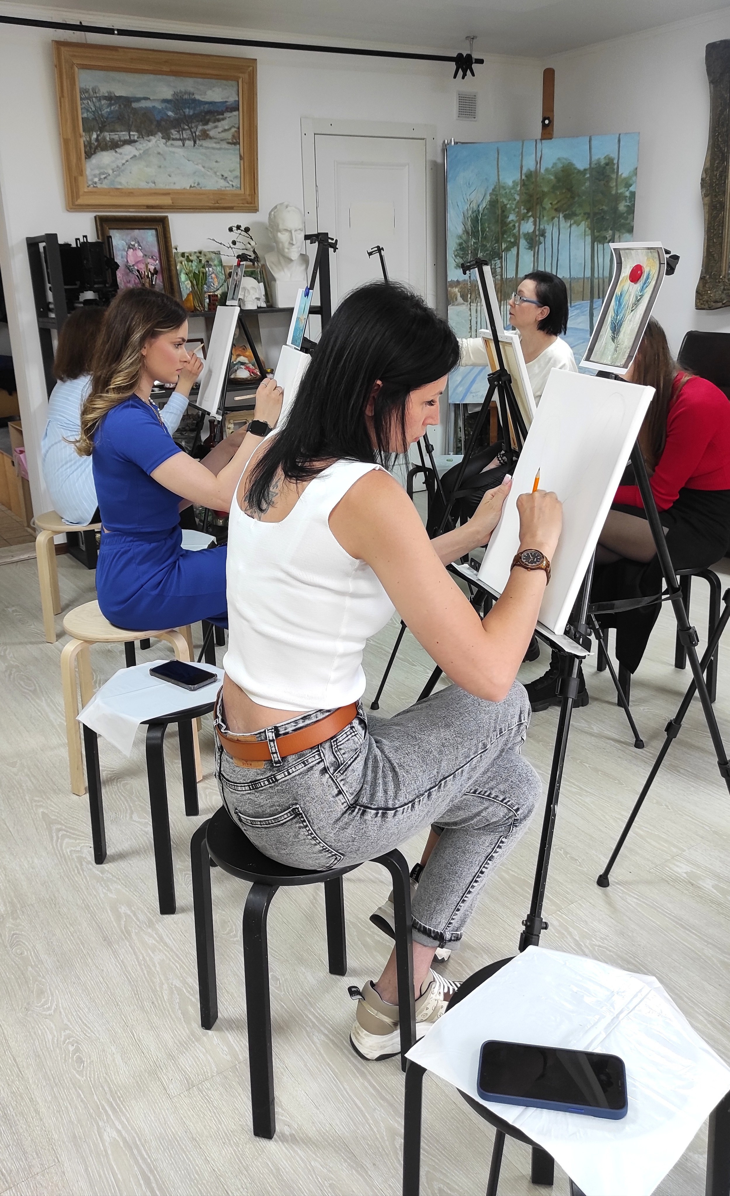 Арт-вечеринки. Арт-вечеринки и мастер-классы в Москве для взрослых и детей