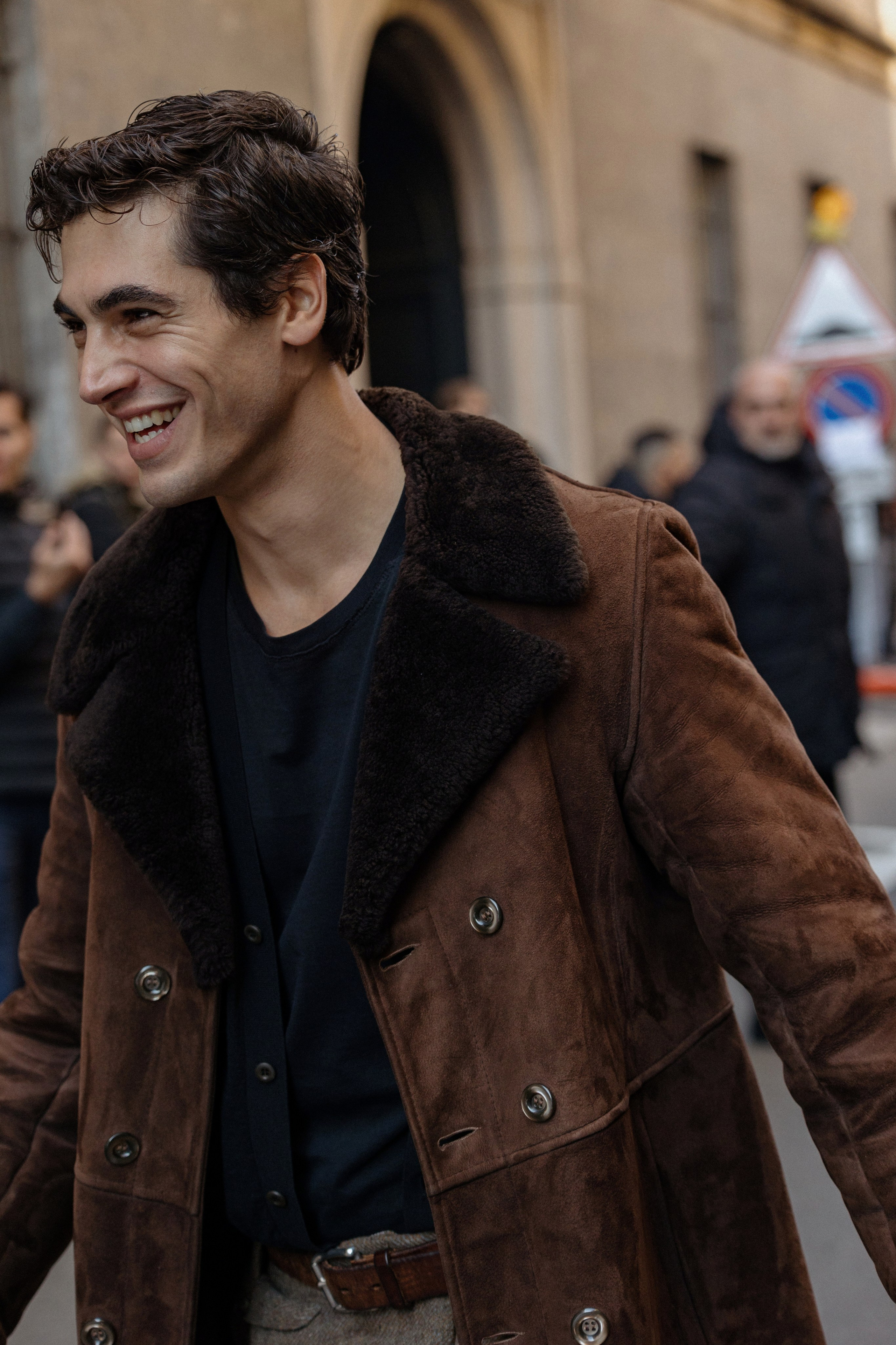 Milan Mens fashion week FW 24/25 ARMANI. Photographer in Milan Ivan Goncharov