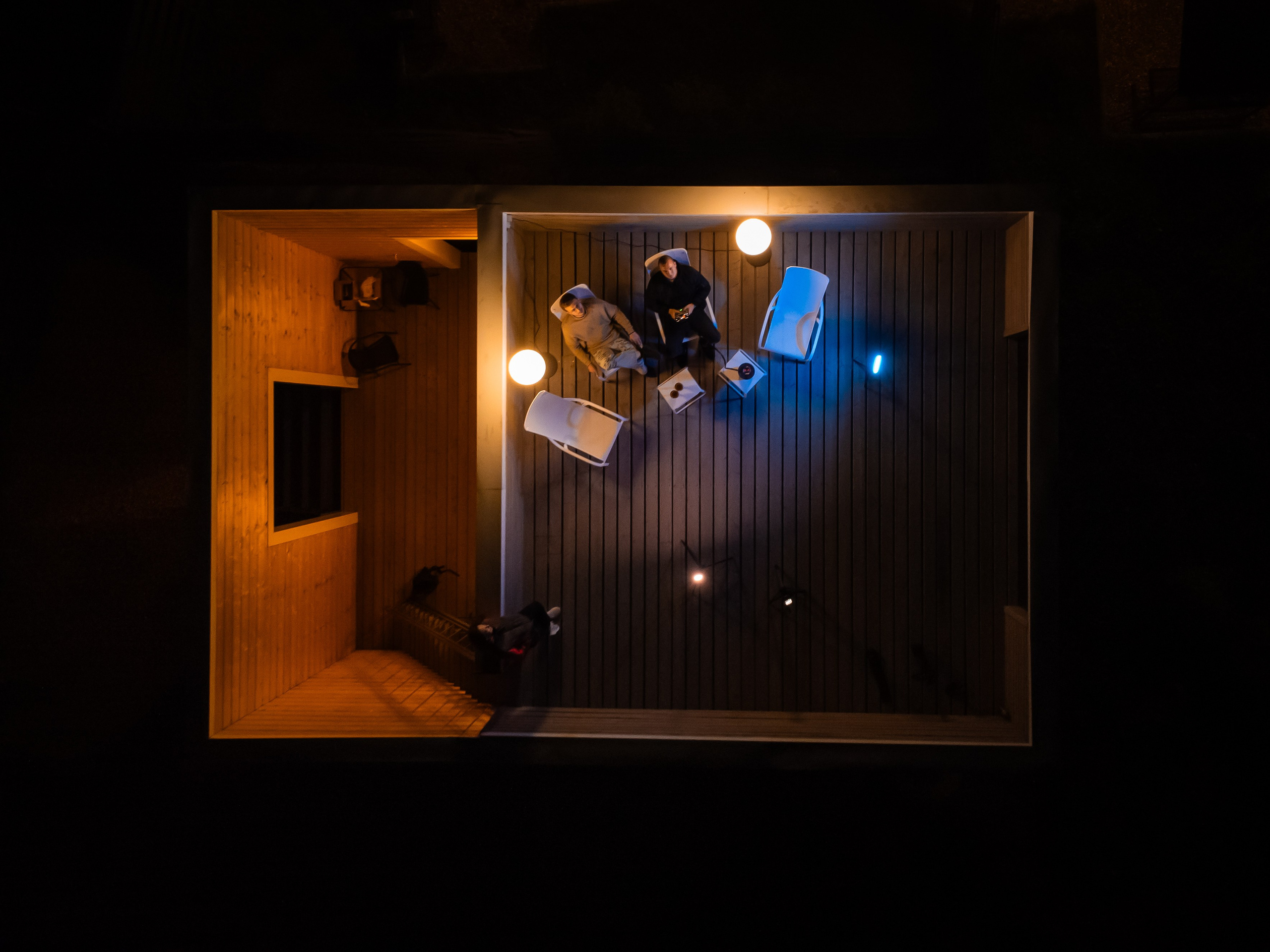 Переславль - Залесский, Загородный клуб "ОЗЕРО", Плещеево озеро, крестова гора, небо, трава, лето, ночь