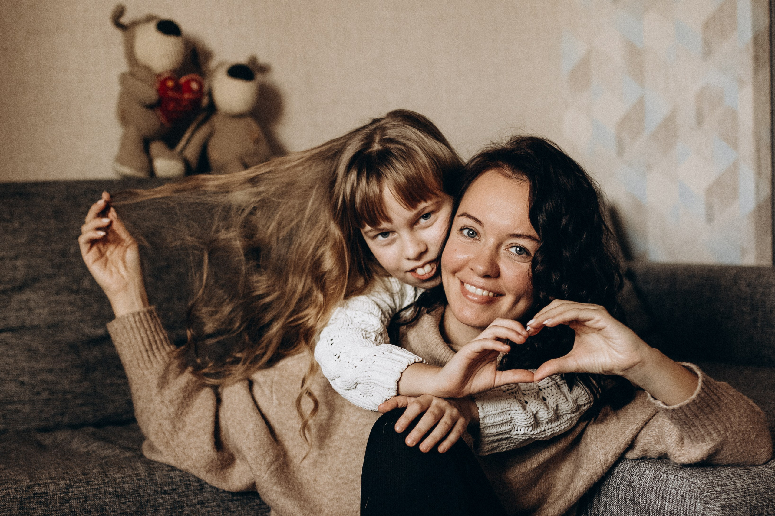 Маша и Алена. Семейный фотограф lifestyle в Новосибирске Елена Шпилевая