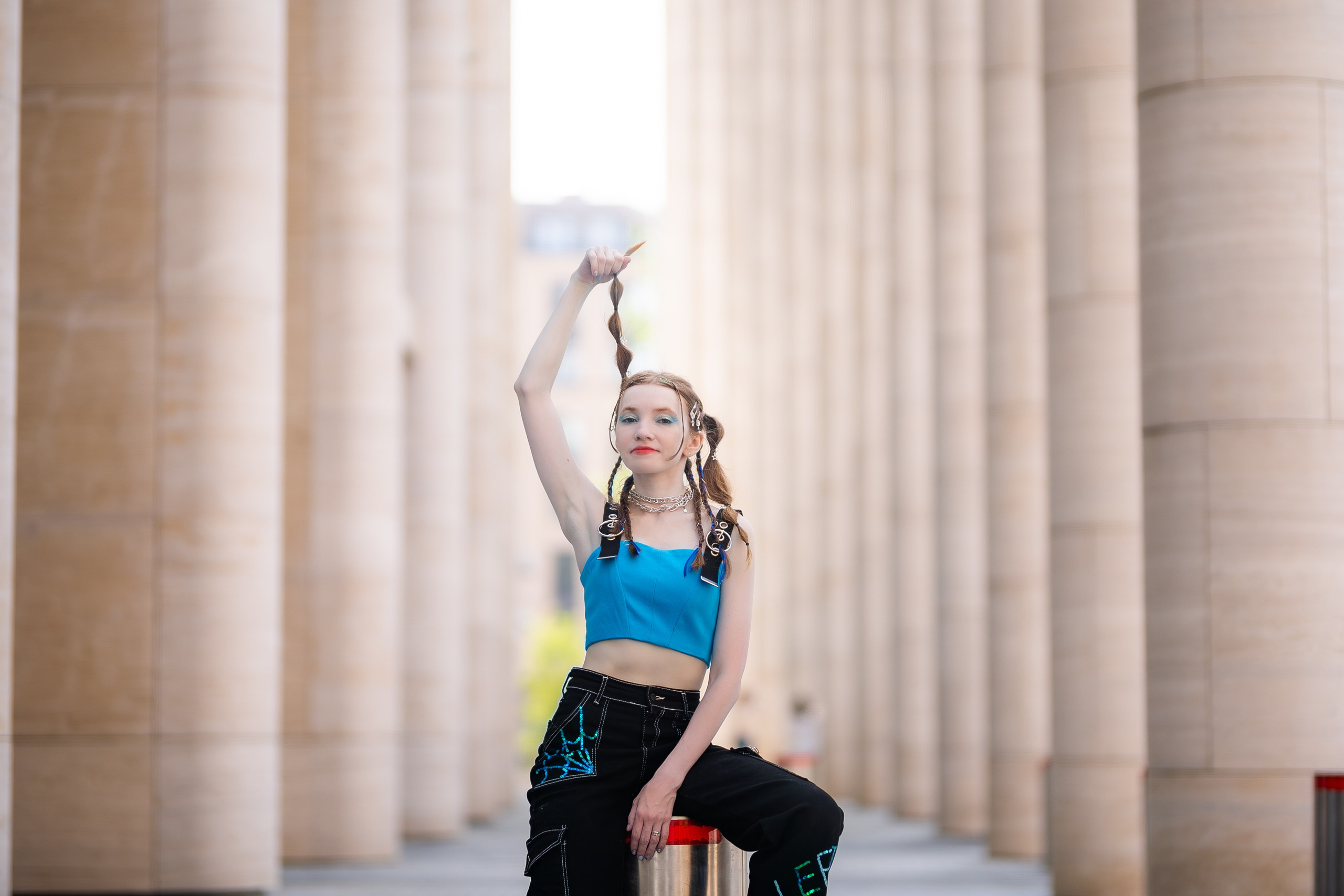 Аня и Даша. Невская ратуша. Портретный фотограф в Санкт-Петербурге Александр Быстрицкий