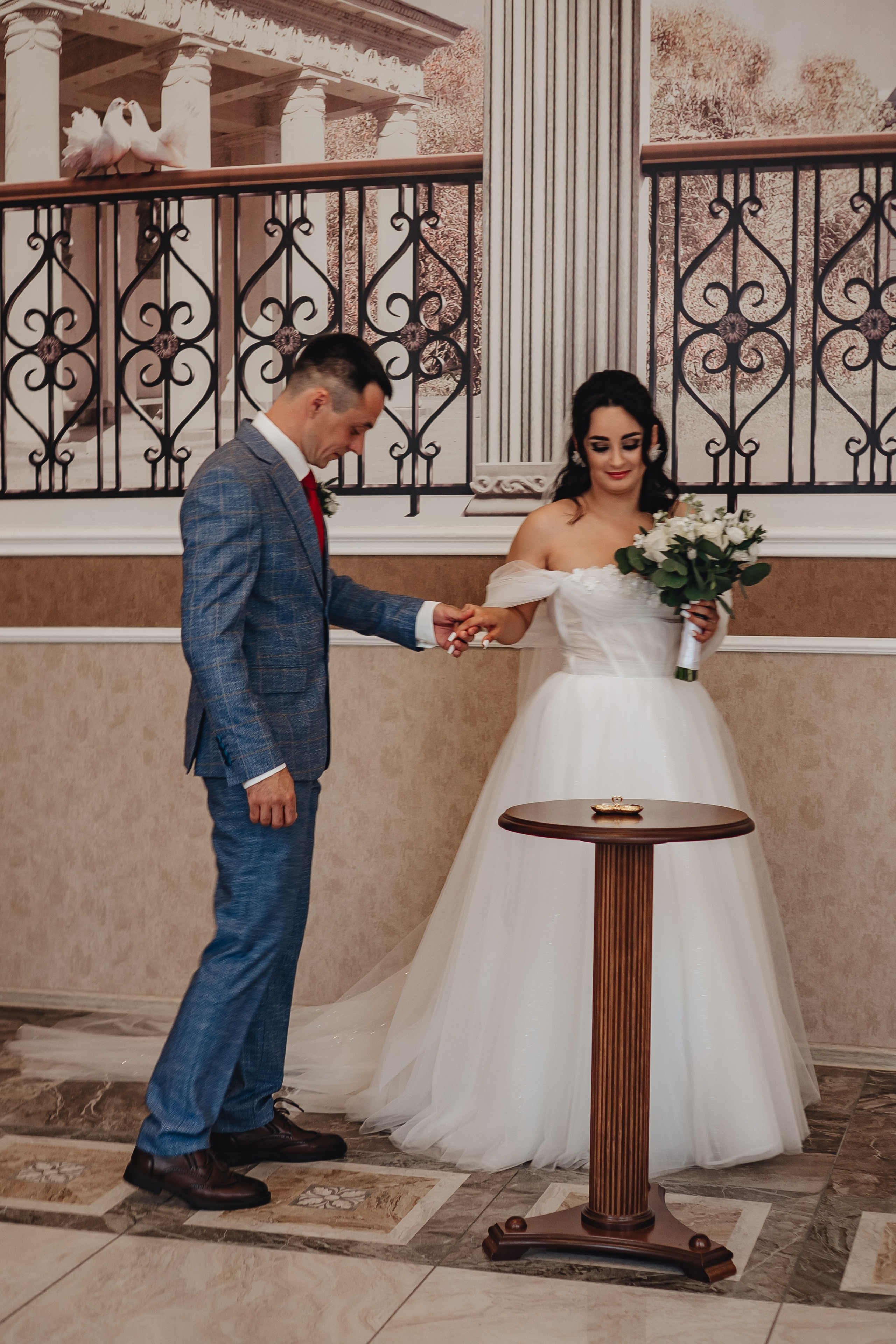 СВАДЕБНАЯ СЬЕМКА В ЗАГСЕ НА МОСКОВСКОМ ПРОСПЕКТЕ. Профессиональный фотограф, Санкт-Петербург — Виктория Богомолова