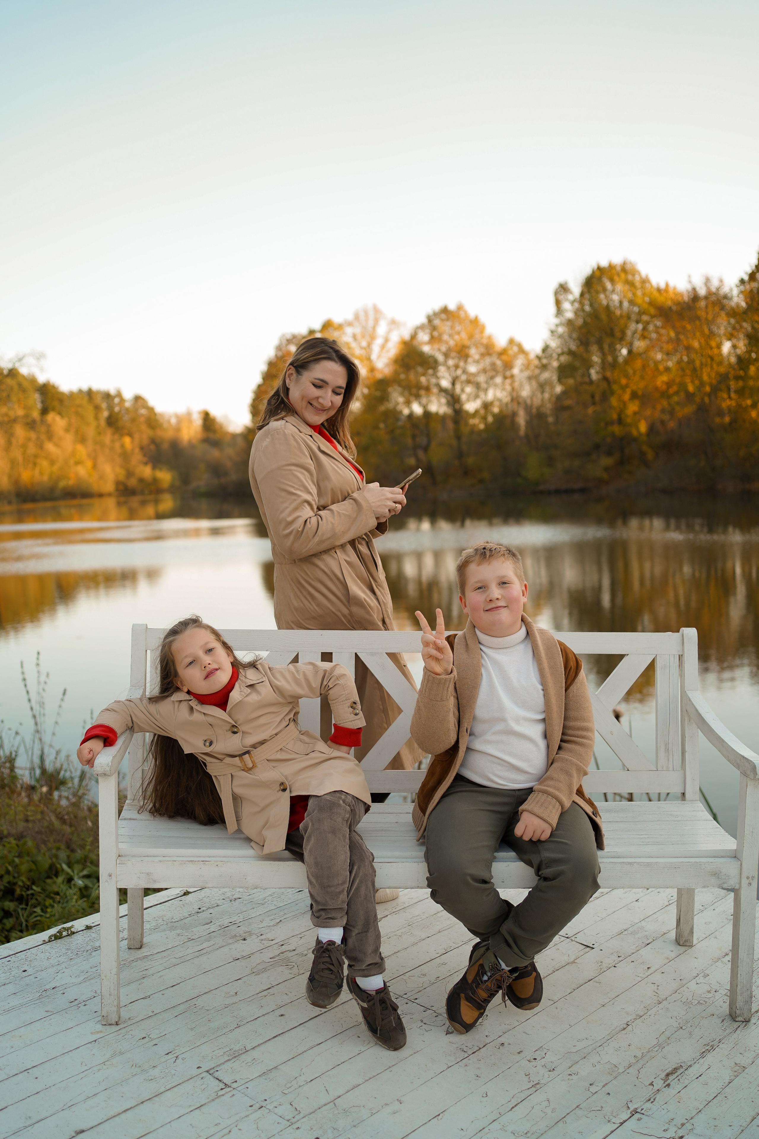 Семейная фотопрогулка в усадьбе Валуево. Семейный и детский фотограф в Москве Екатерина Офицерова
