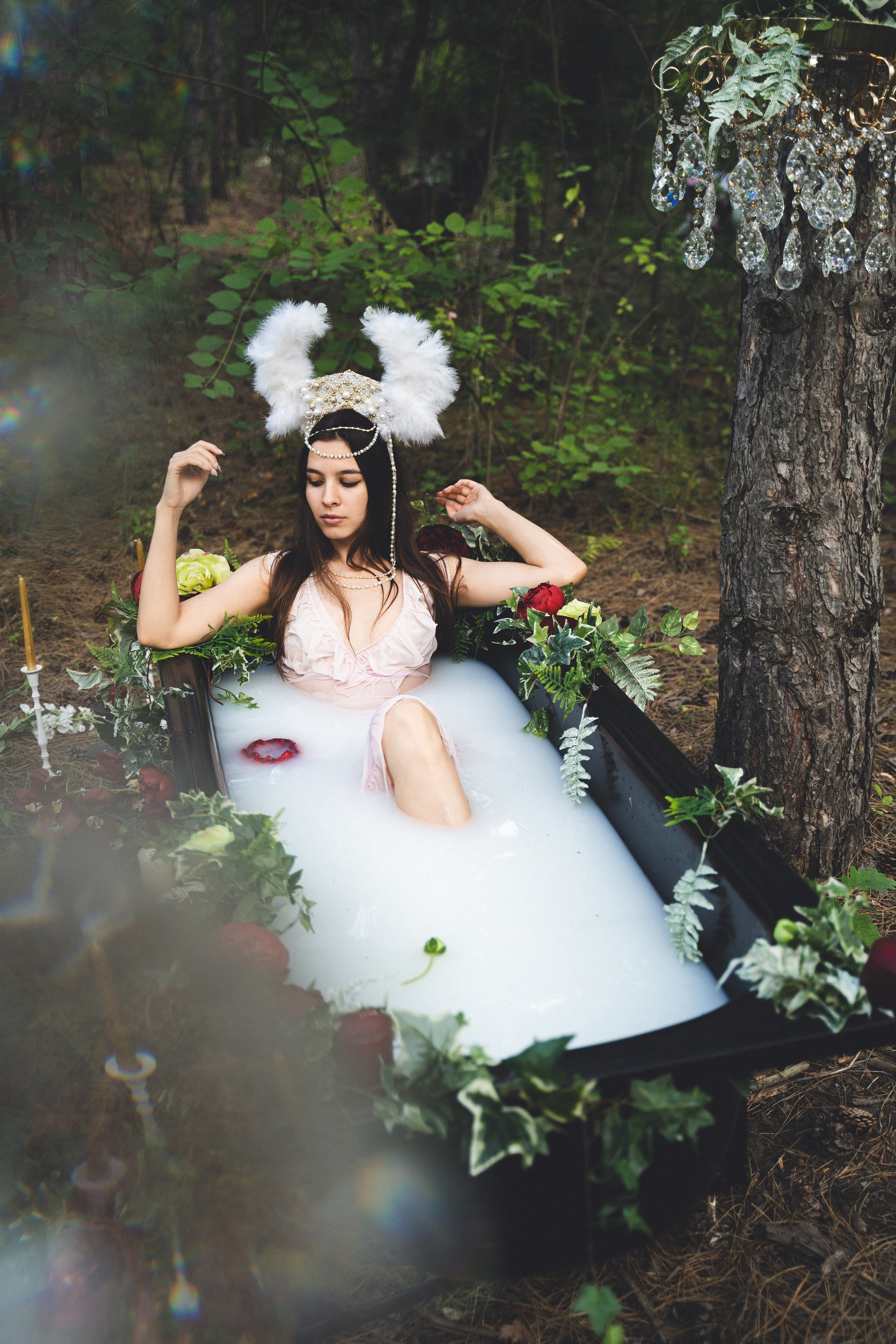 Лесные нимфы. Визуальный художник «Границы внутри»