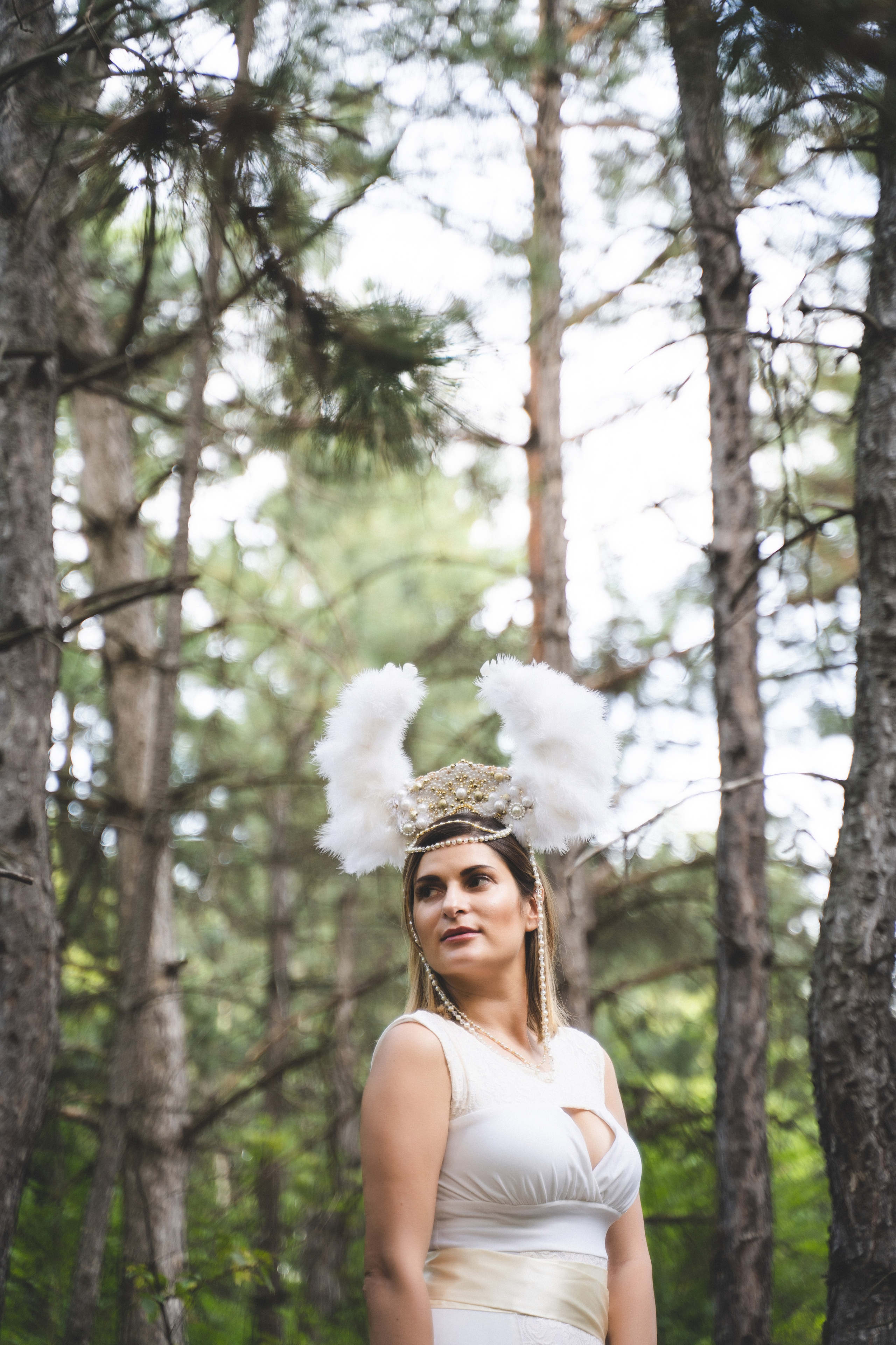 Лесные нимфы. Визуальный художник «Границы внутри»