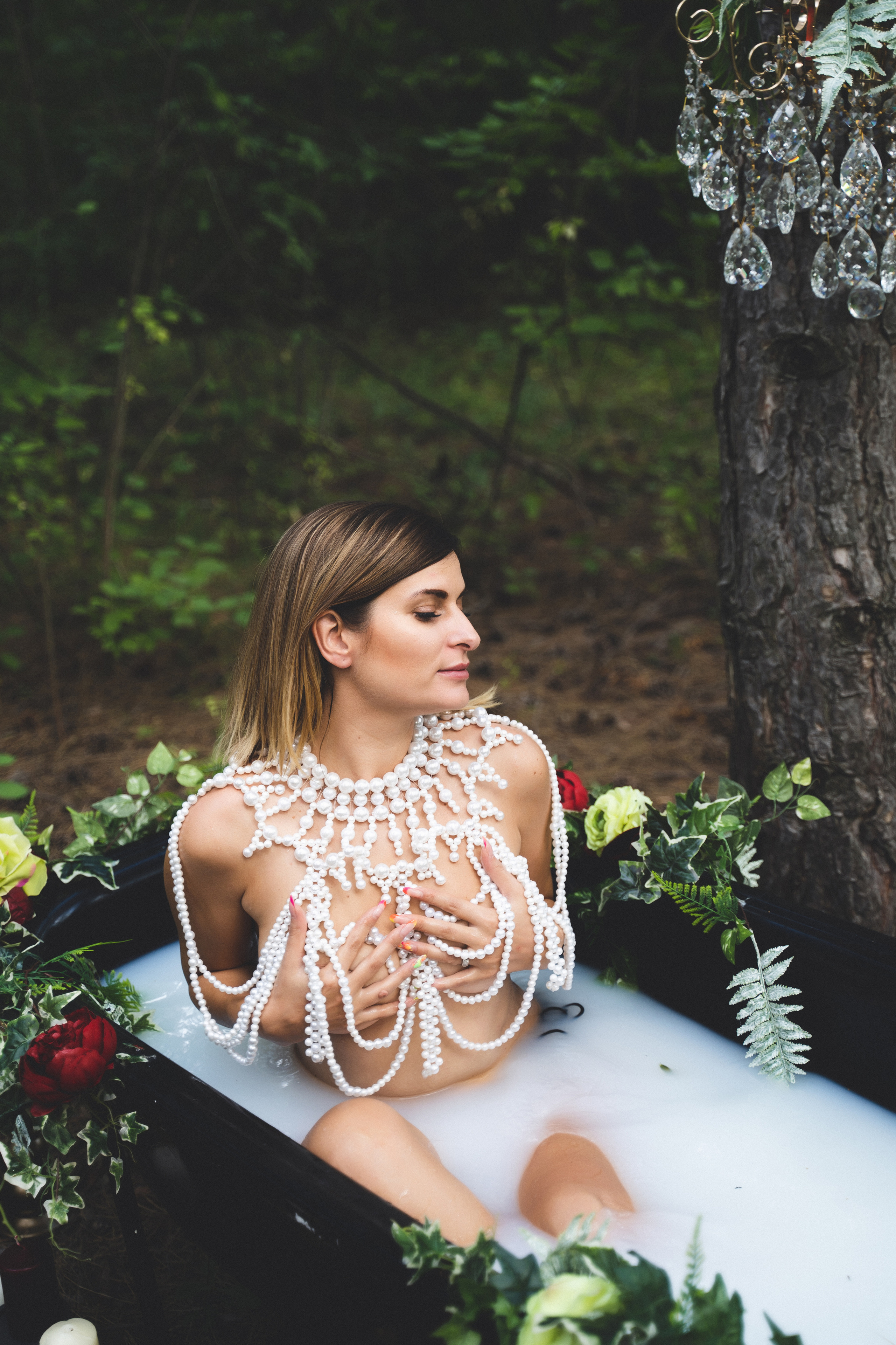 Лесные нимфы. Визуальный художник «Границы внутри»