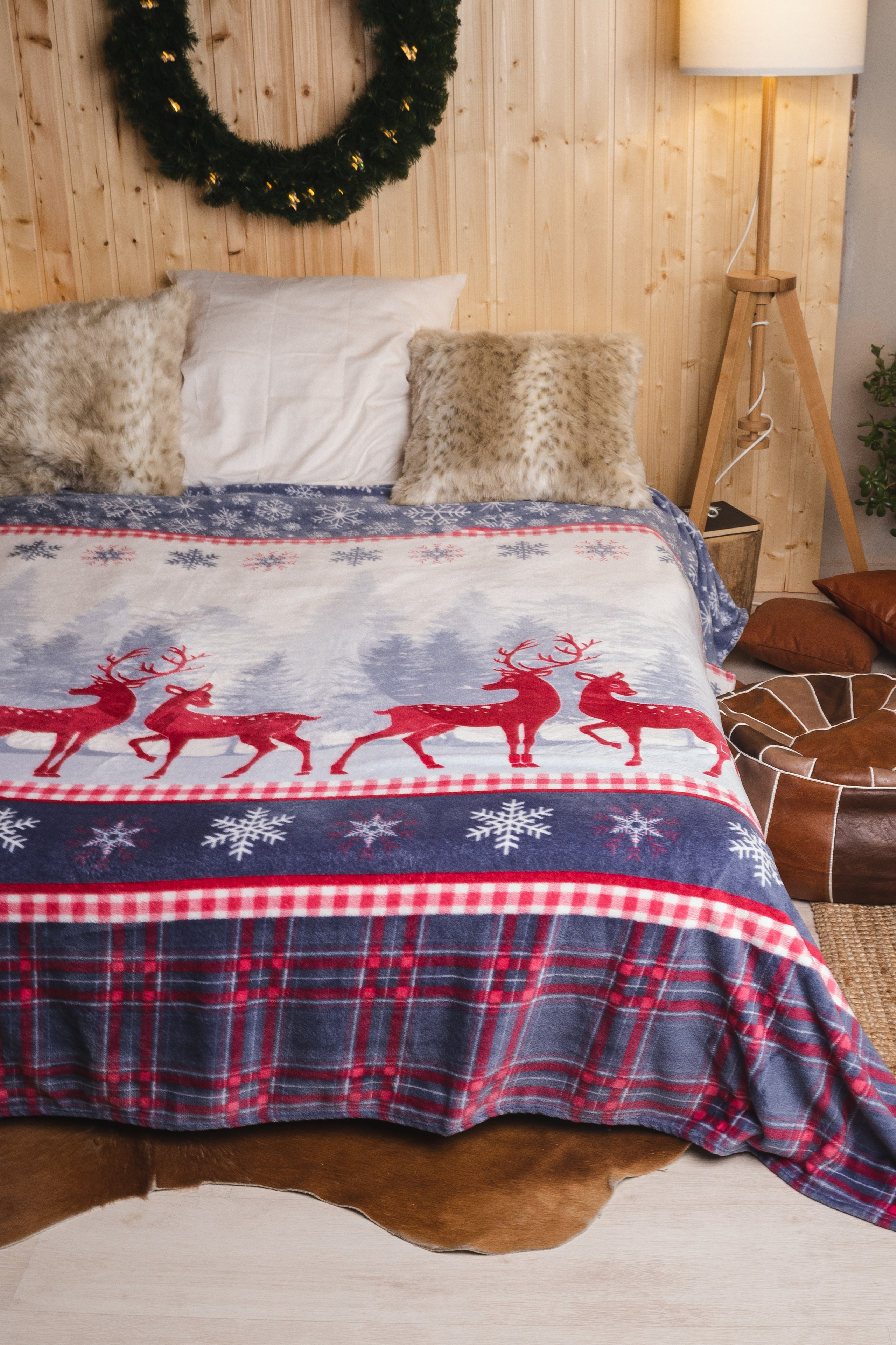 НГ пледы. Визуальный художник «Границы внутри»