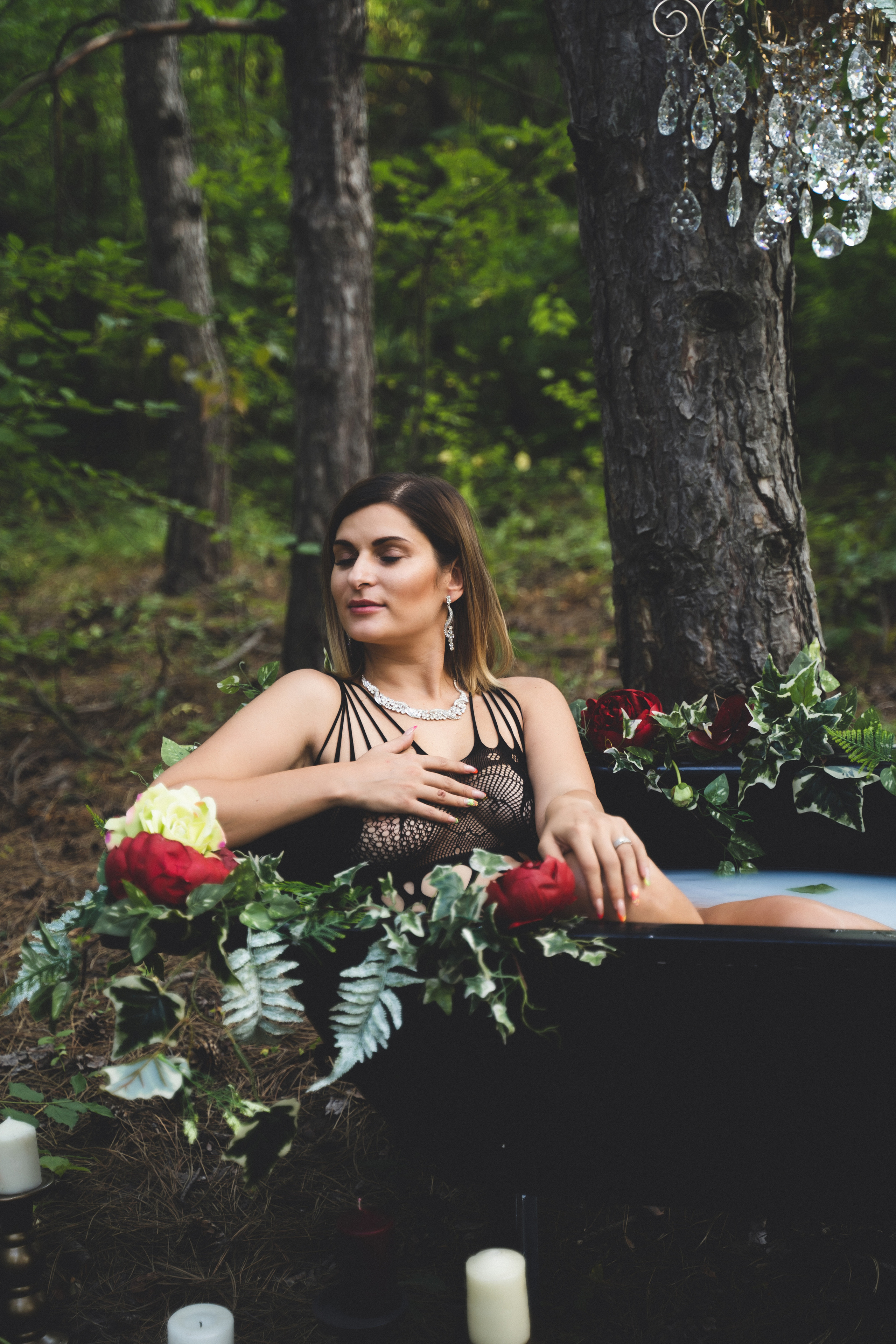 Лесные нимфы. Визуальный художник «Границы внутри»