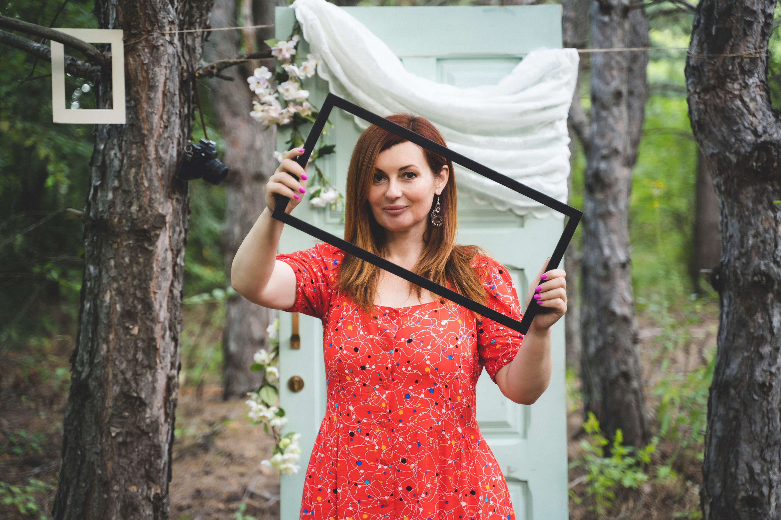 Лесные нимфы. Визуальный художник «Границы внутри»