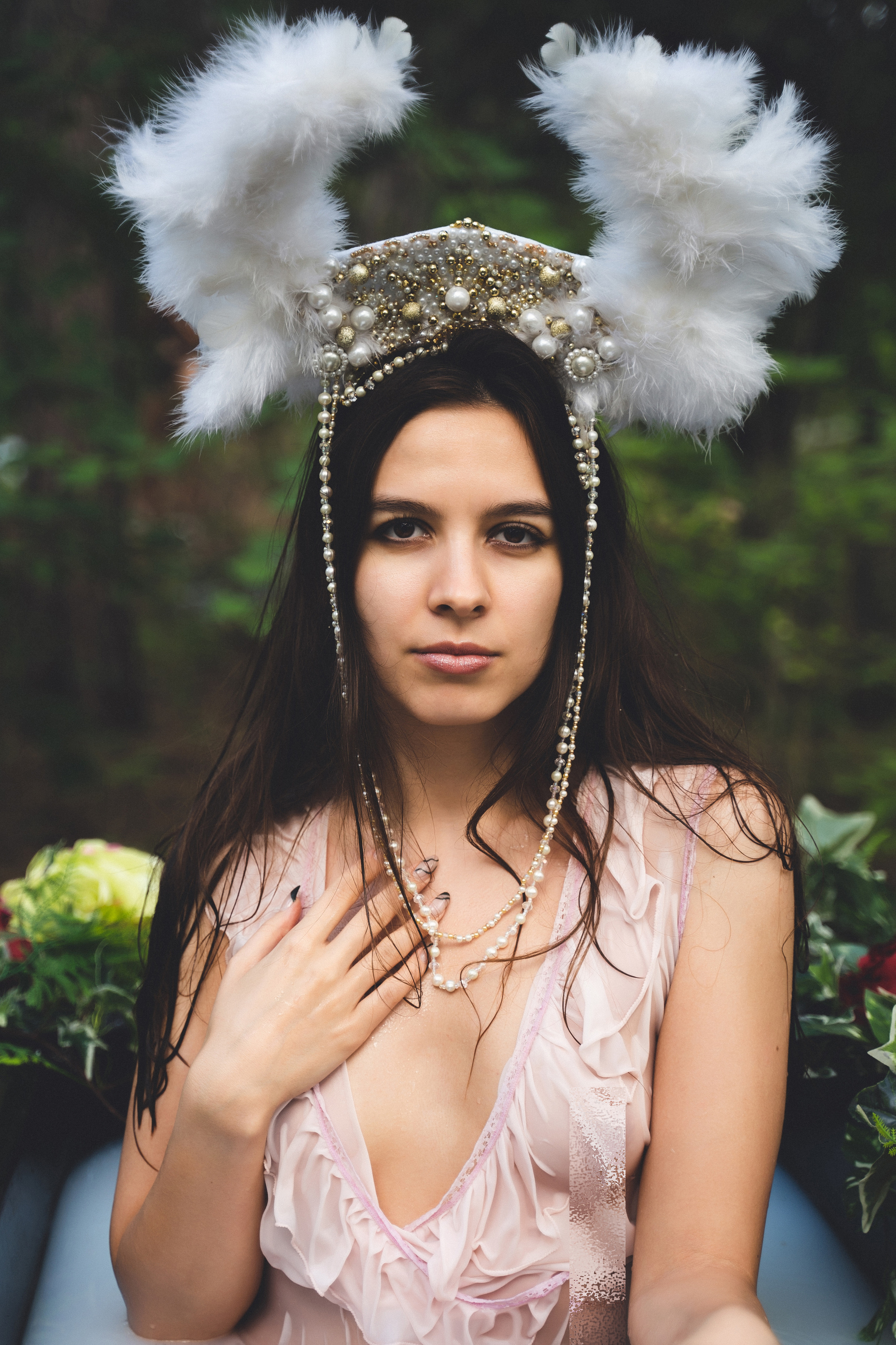 Лесные нимфы. Визуальный художник «Границы внутри»