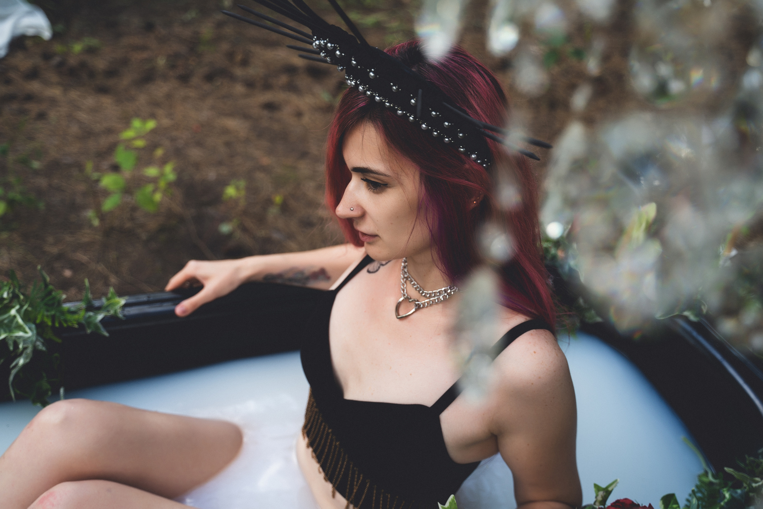 Лесные нимфы. Визуальный художник «Границы внутри»