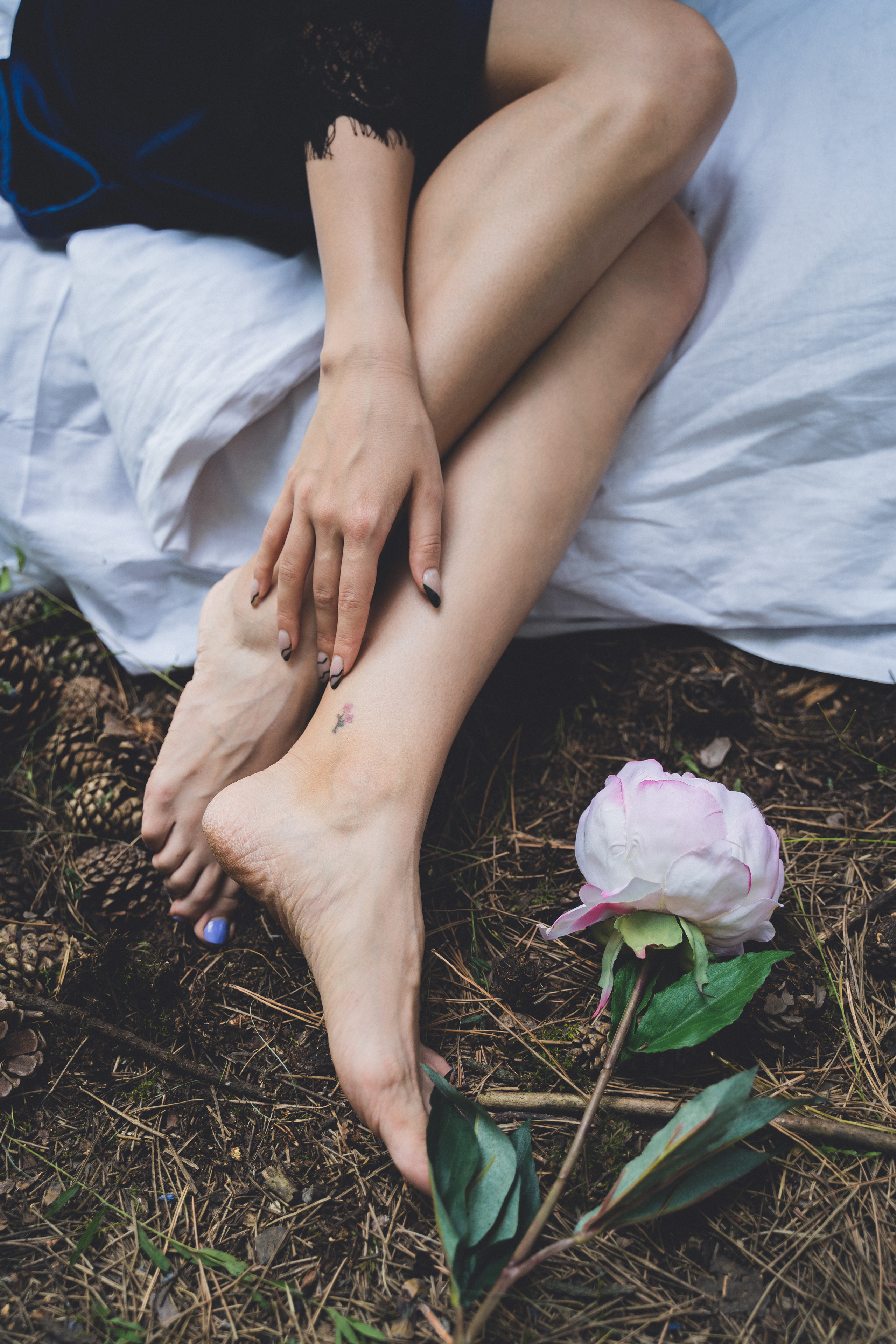 Лесные нимфы. Визуальный художник «Границы внутри»