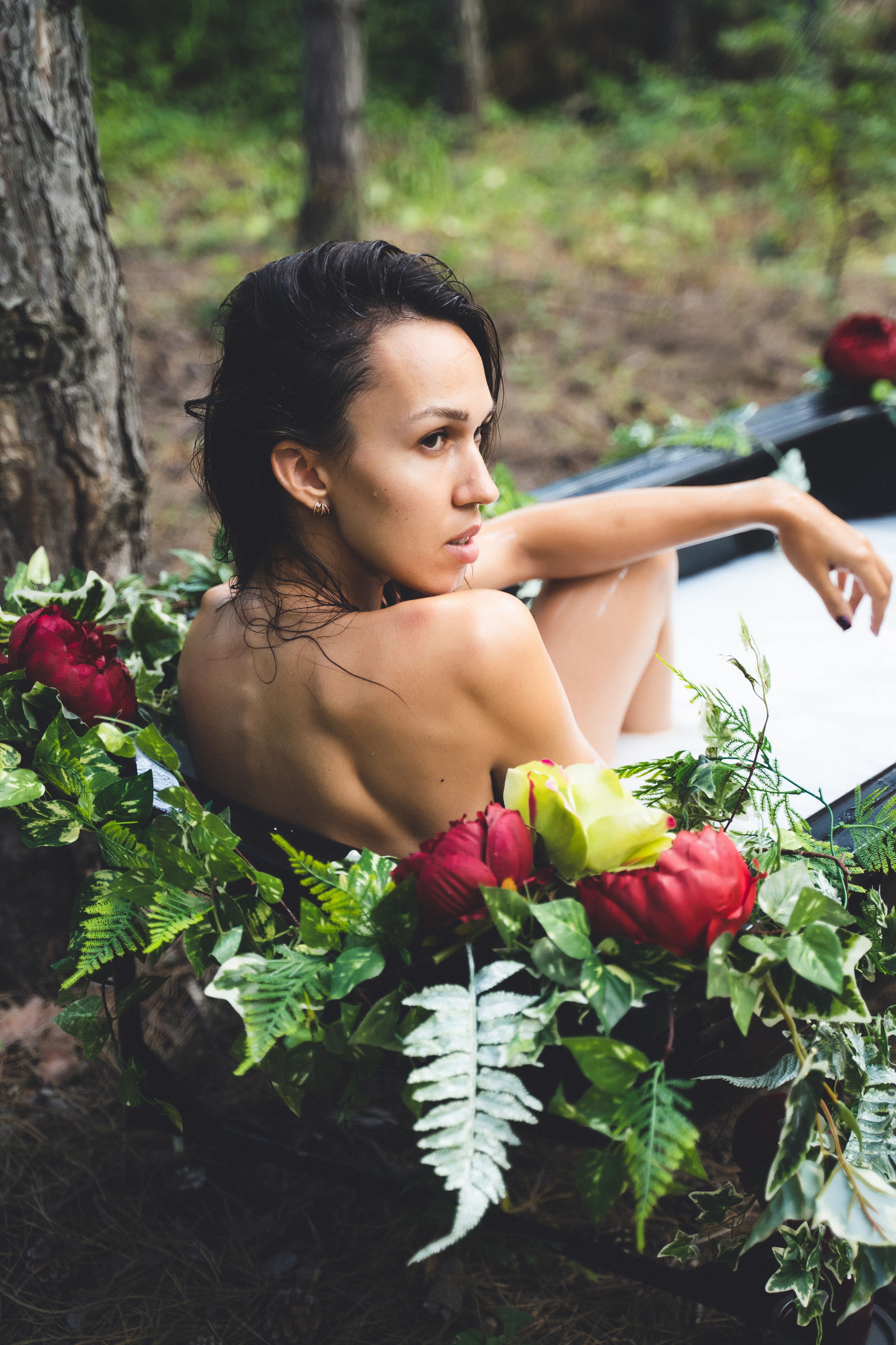 Лесные нимфы. Визуальный художник «Границы внутри»