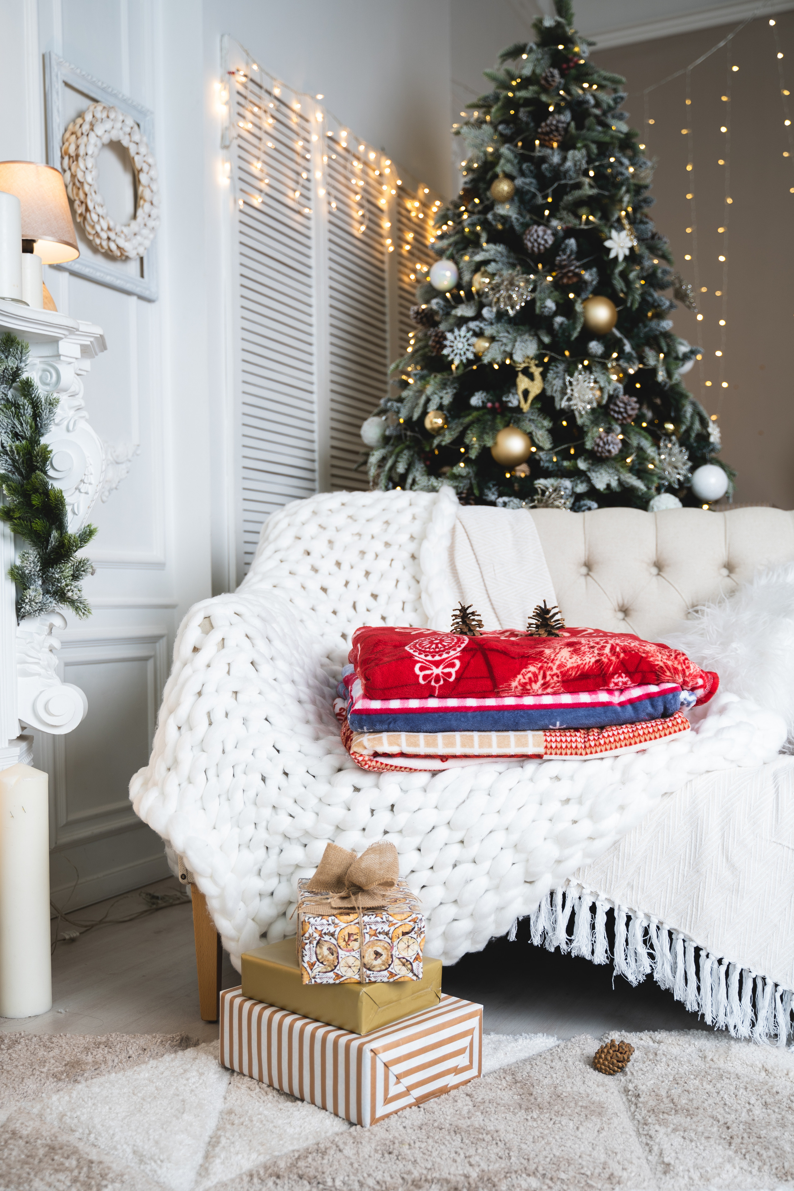 НГ пледы. Визуальный художник «Границы внутри»