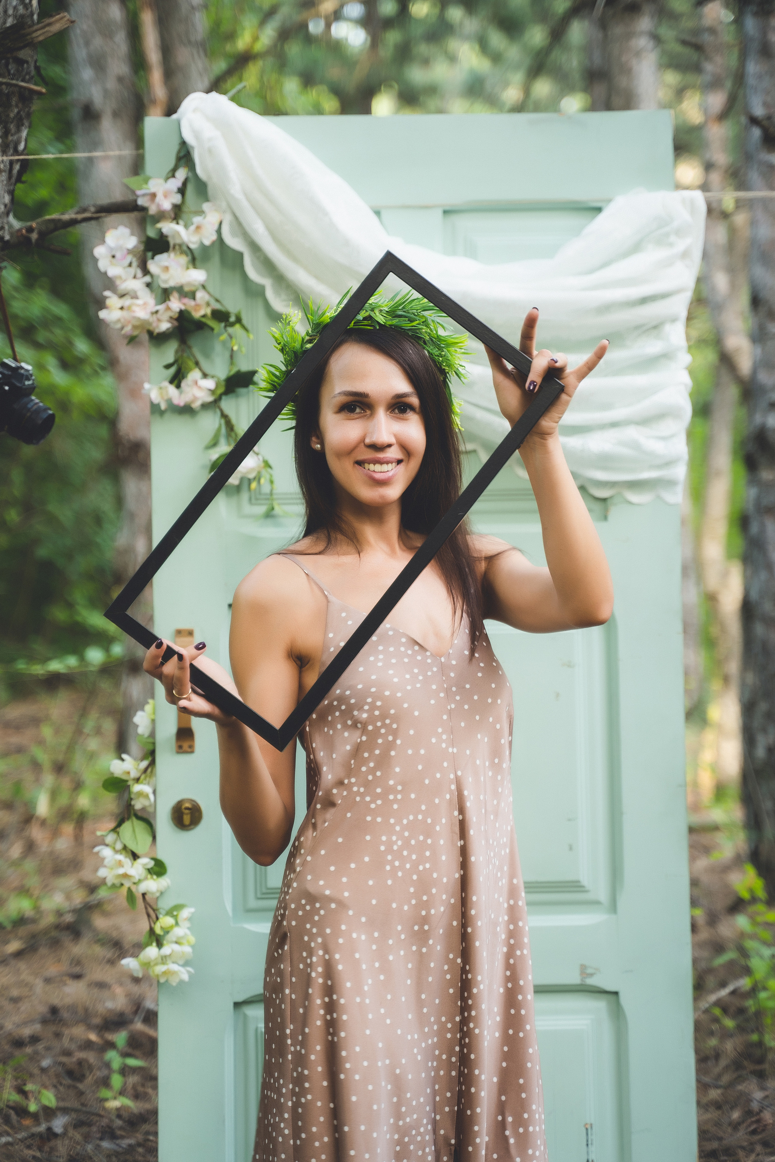 Лесные нимфы. Визуальный художник «Границы внутри»