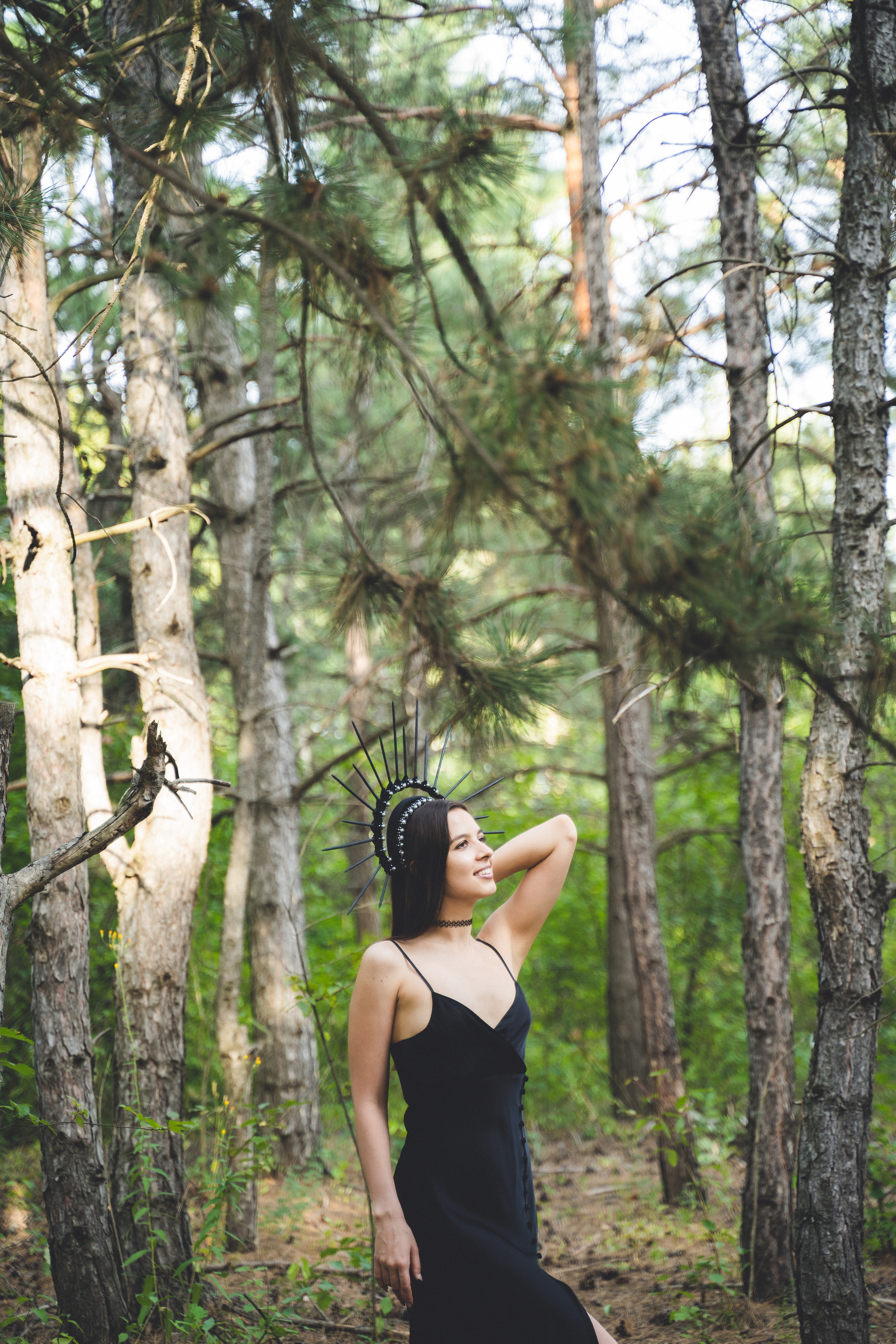 Лесные нимфы. Визуальный художник «Границы внутри»