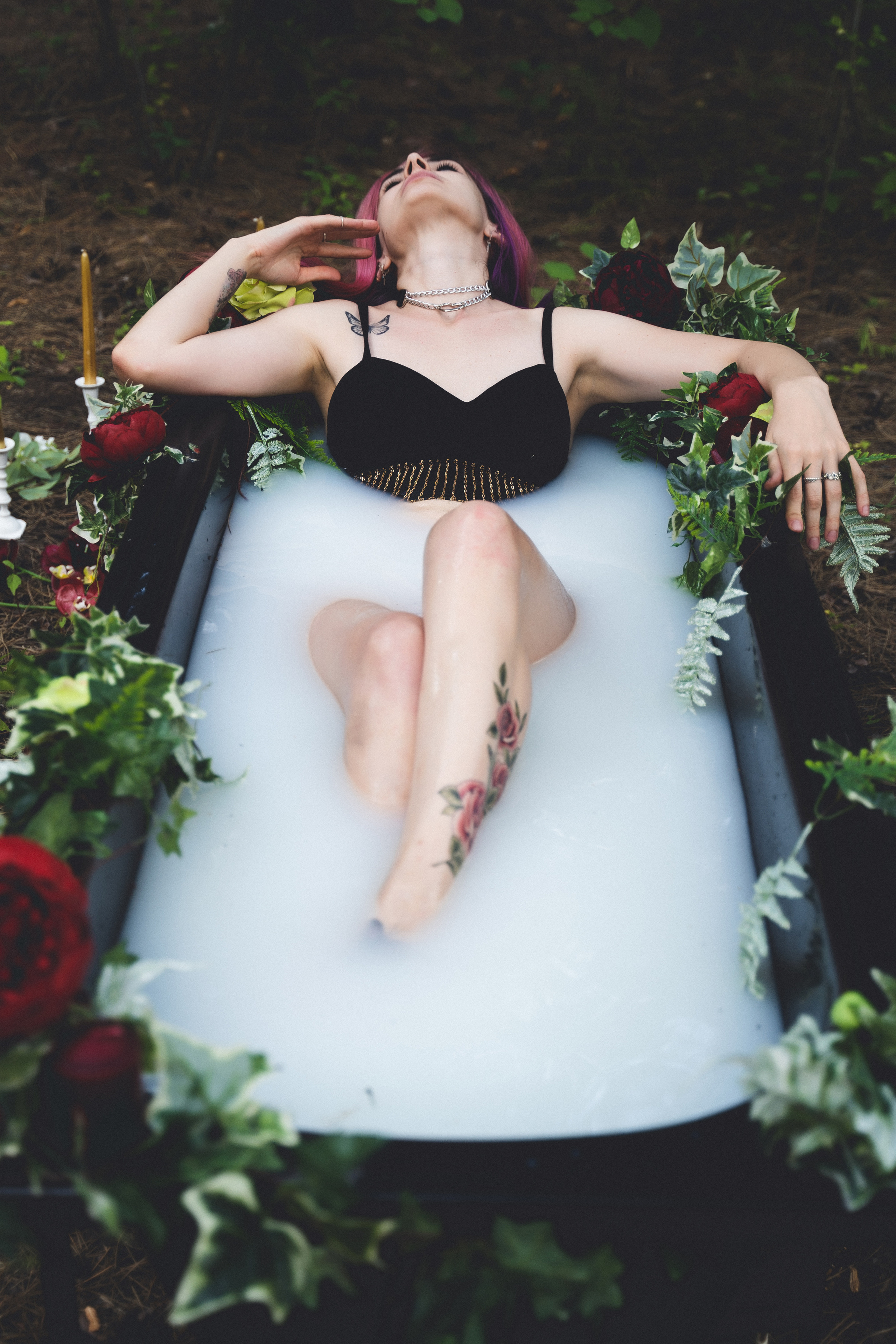 Лесные нимфы. Визуальный художник «Границы внутри»