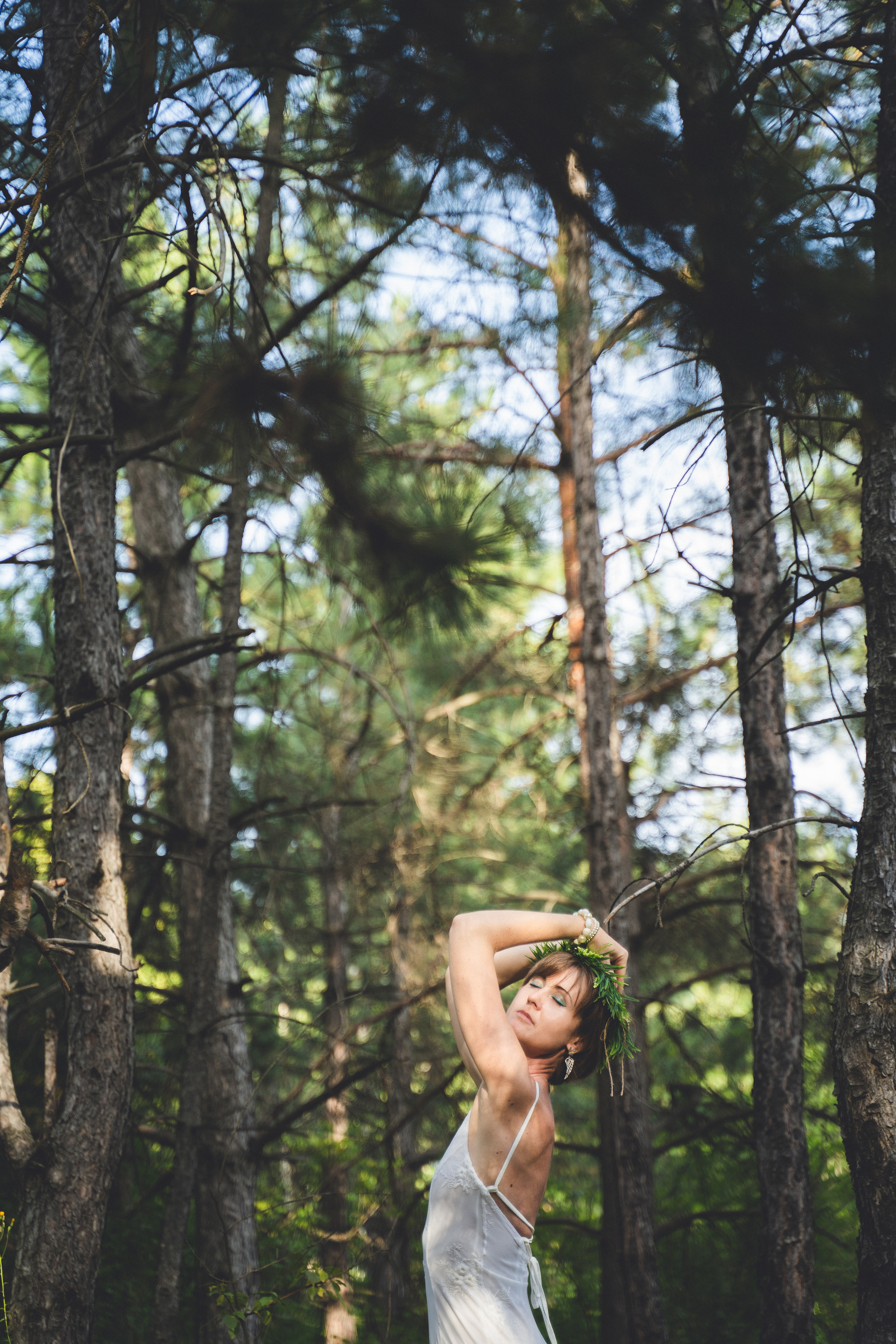 Лесные нимфы. Визуальный художник «Границы внутри»