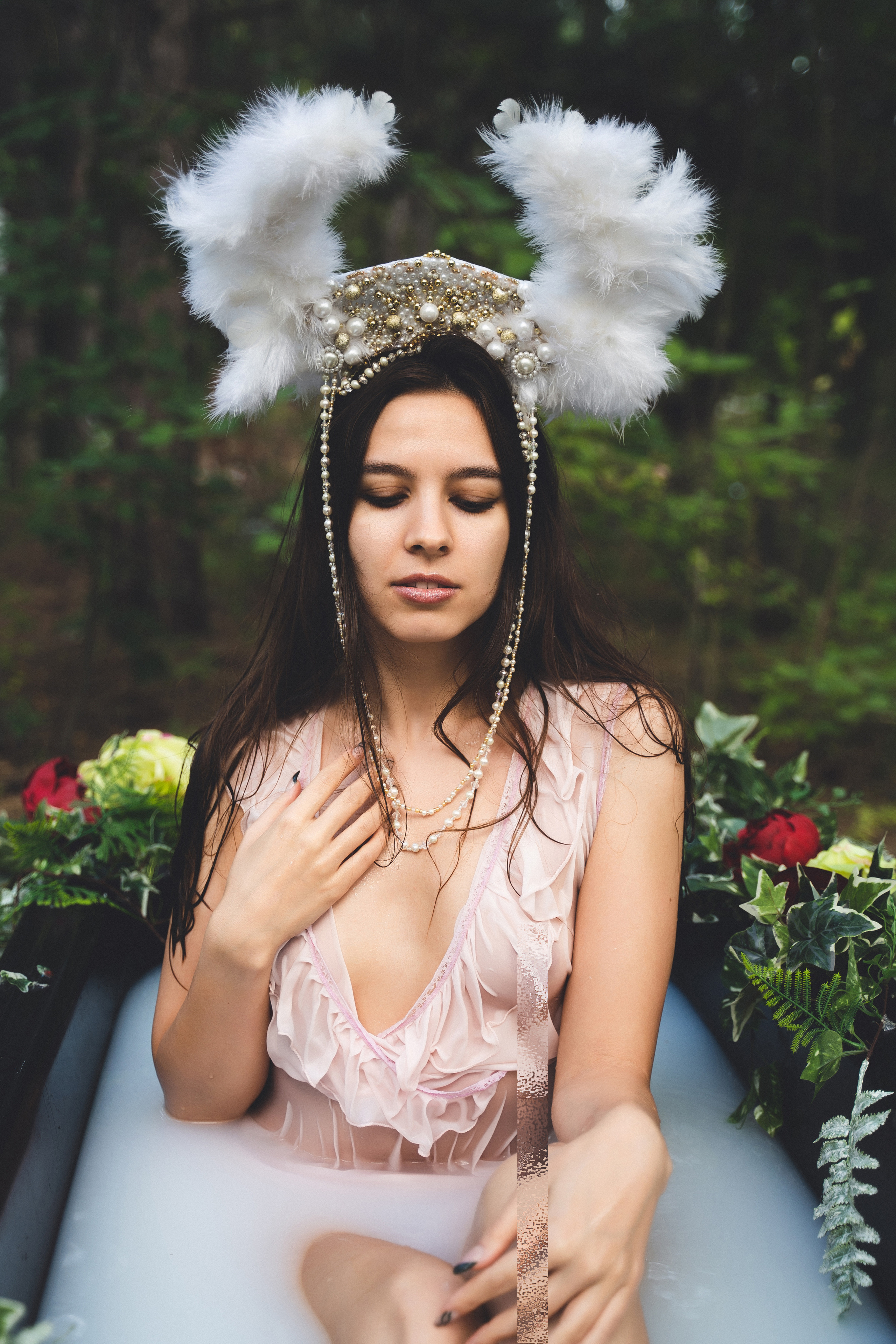 Лесные нимфы. Визуальный художник «Границы внутри»