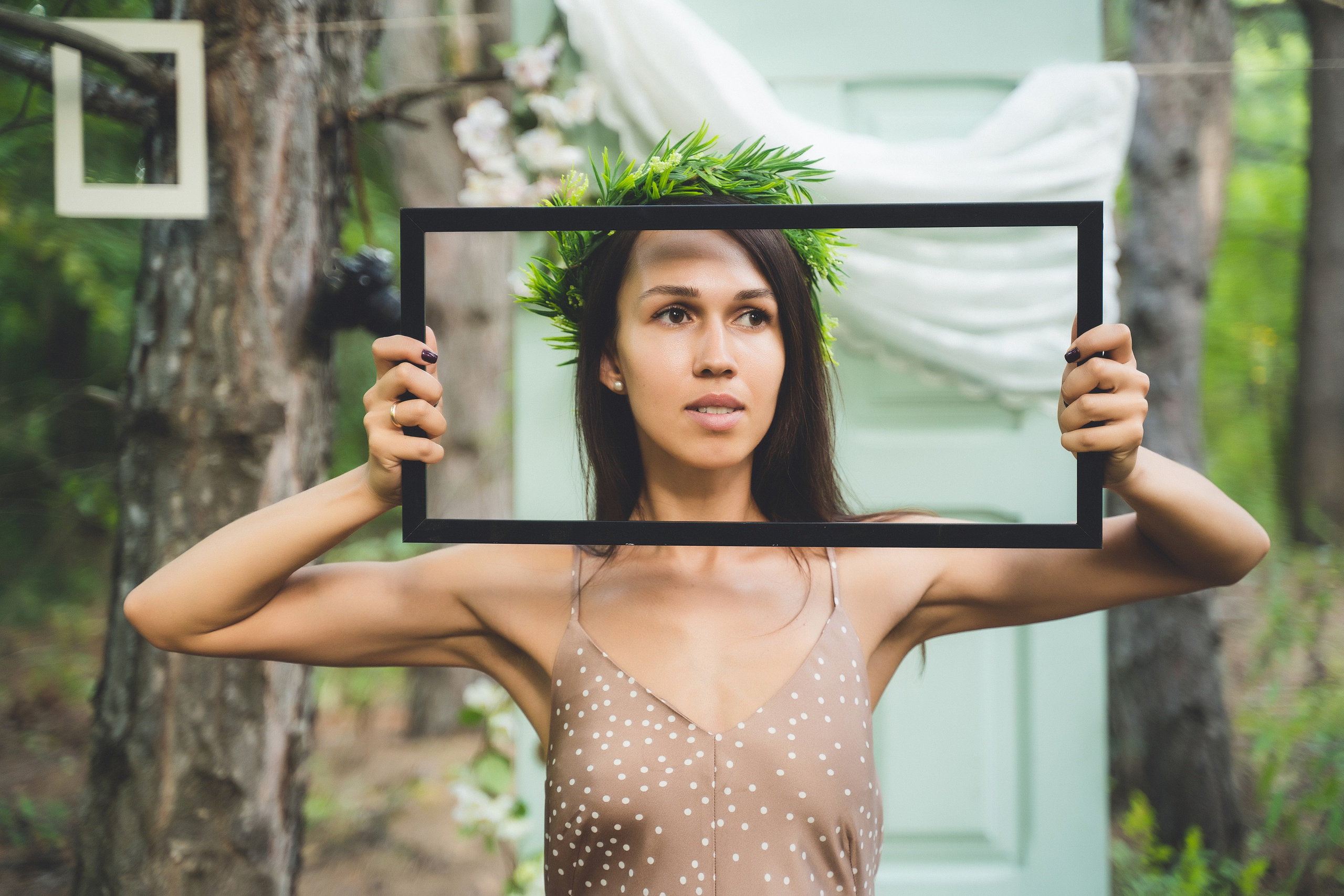 Лесные нимфы. Визуальный художник «Границы внутри»