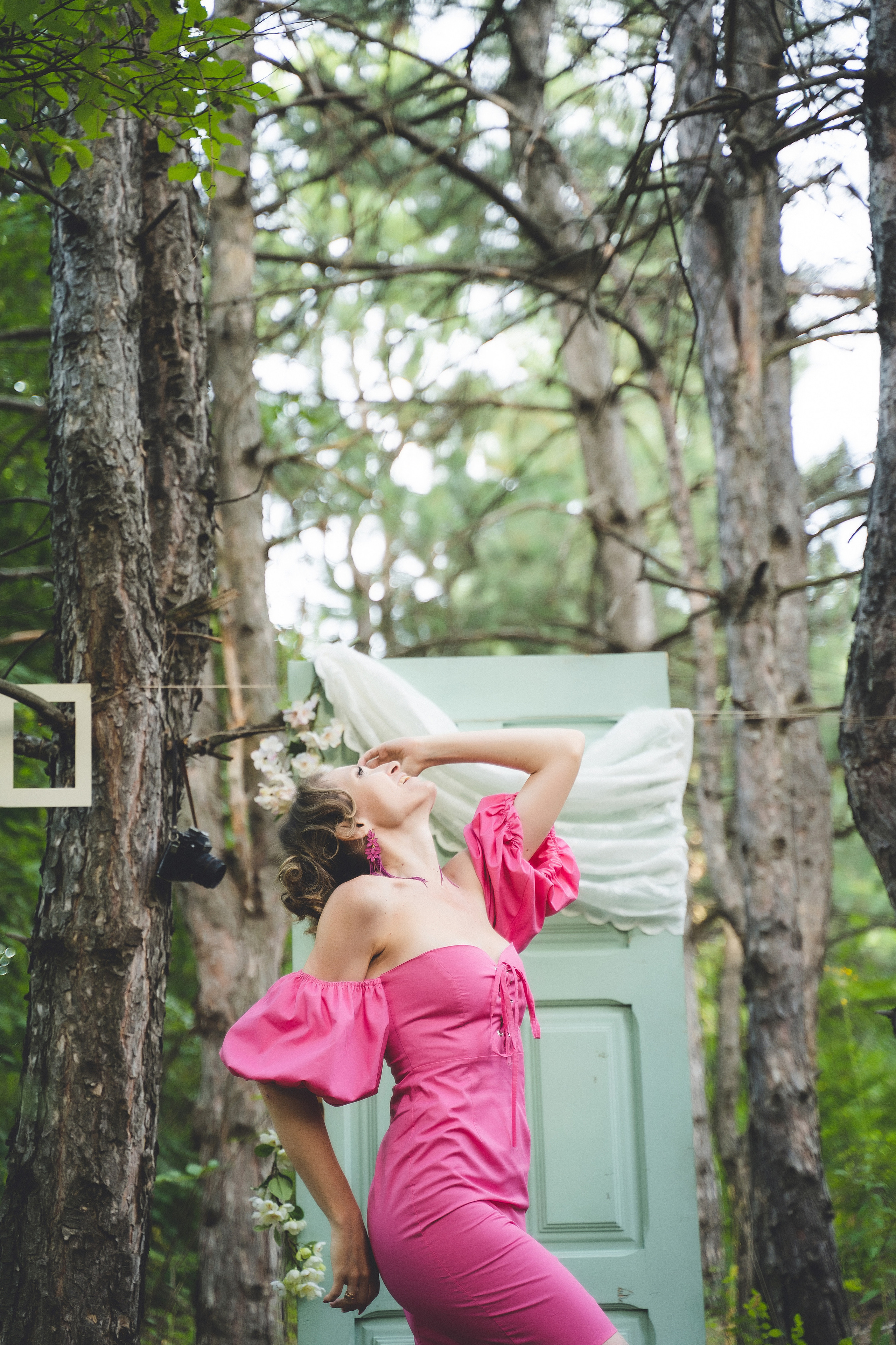 Лесные нимфы. Визуальный художник «Границы внутри»