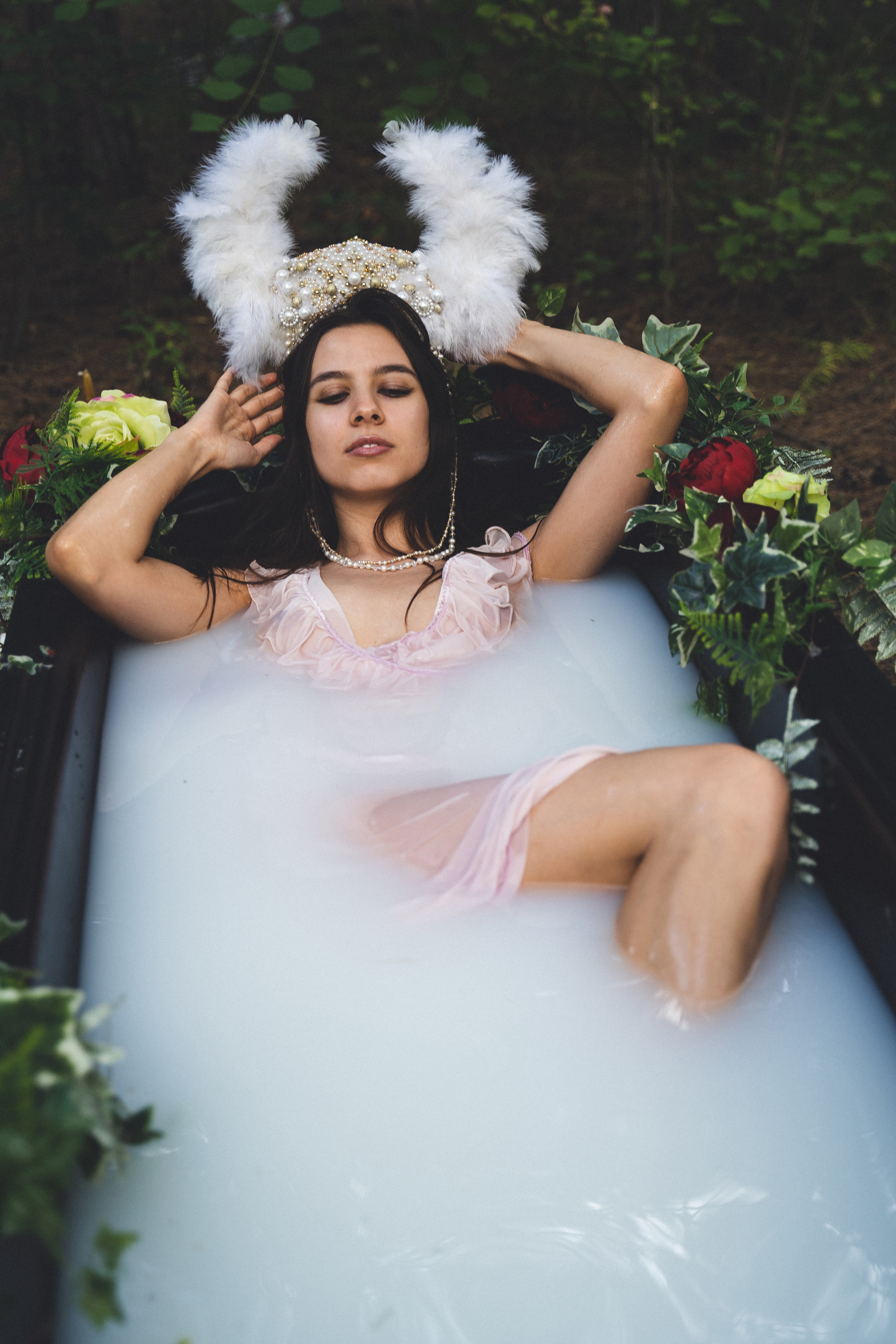 Лесные нимфы. Визуальный художник «Границы внутри»