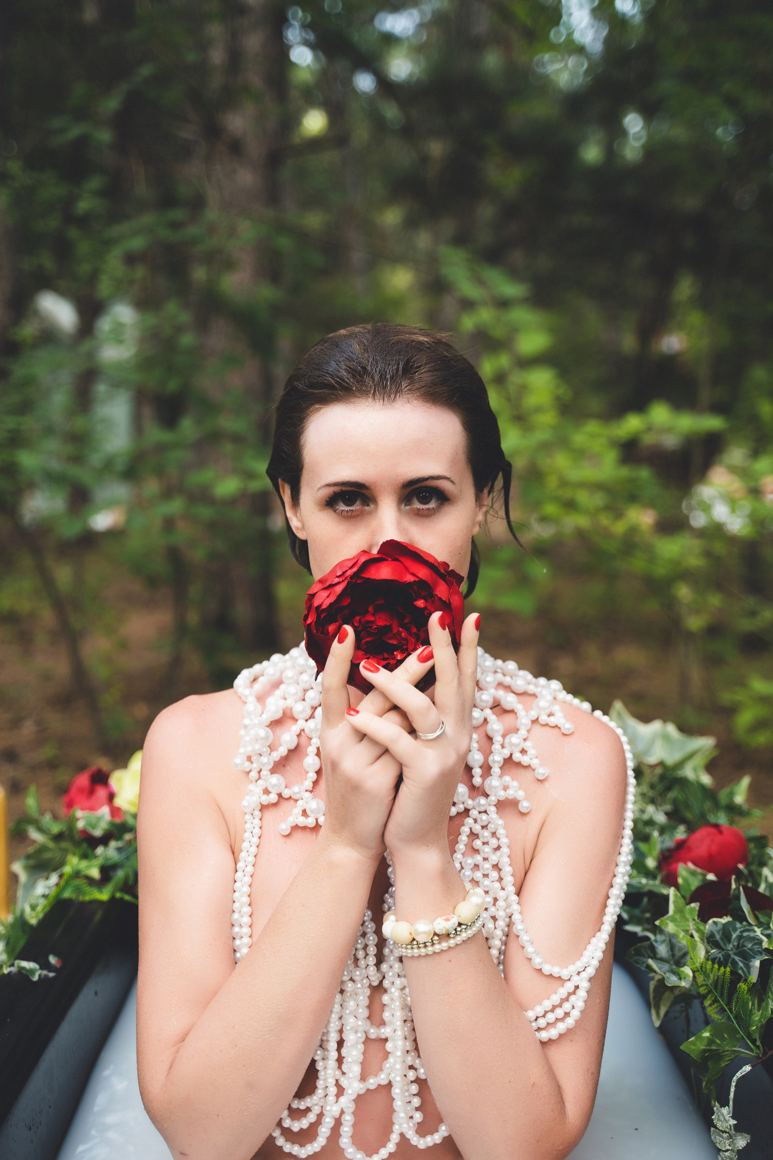 Лесные нимфы. Визуальный художник «Границы внутри»